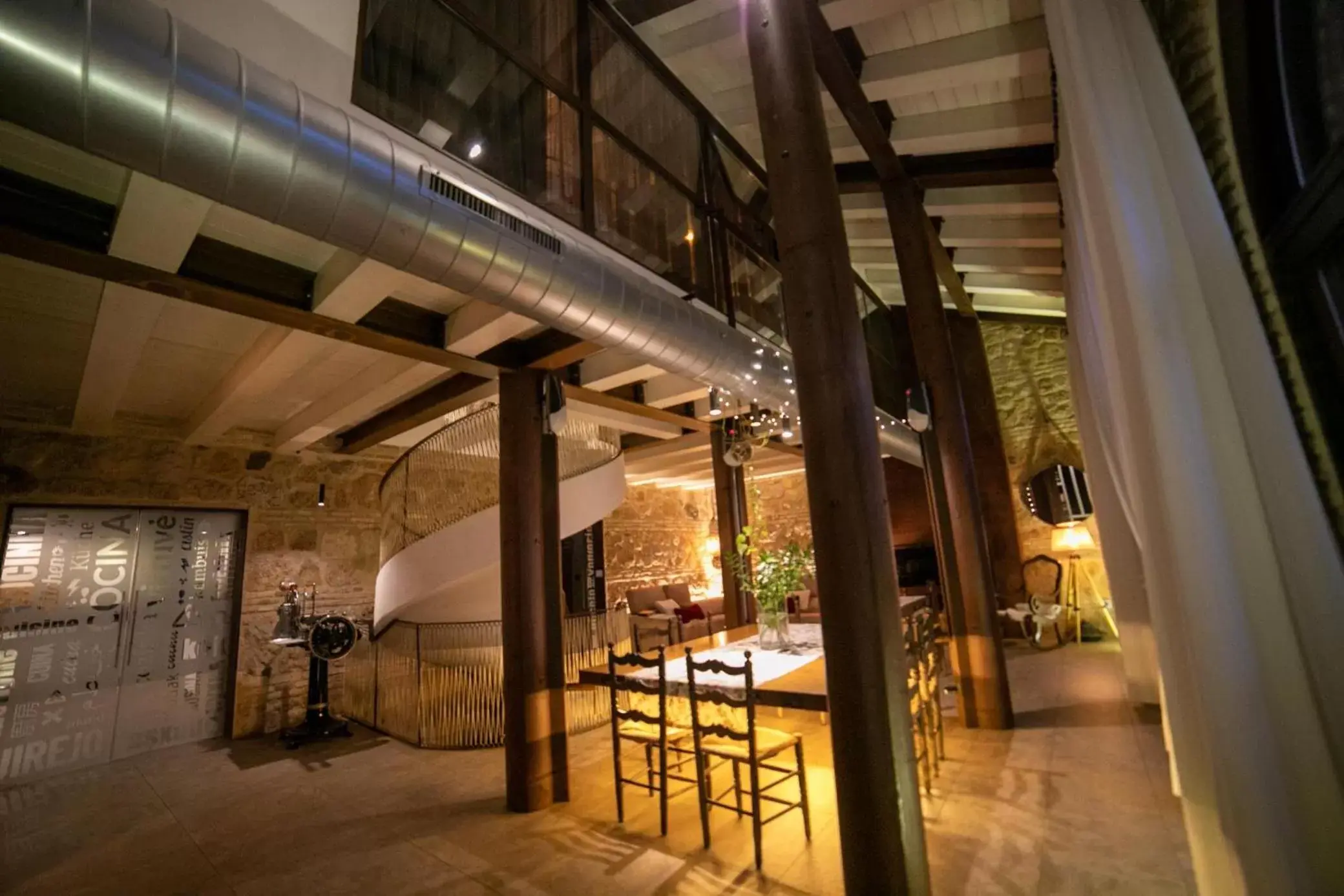 Living room in Hotel Boutique Patio del Posadero