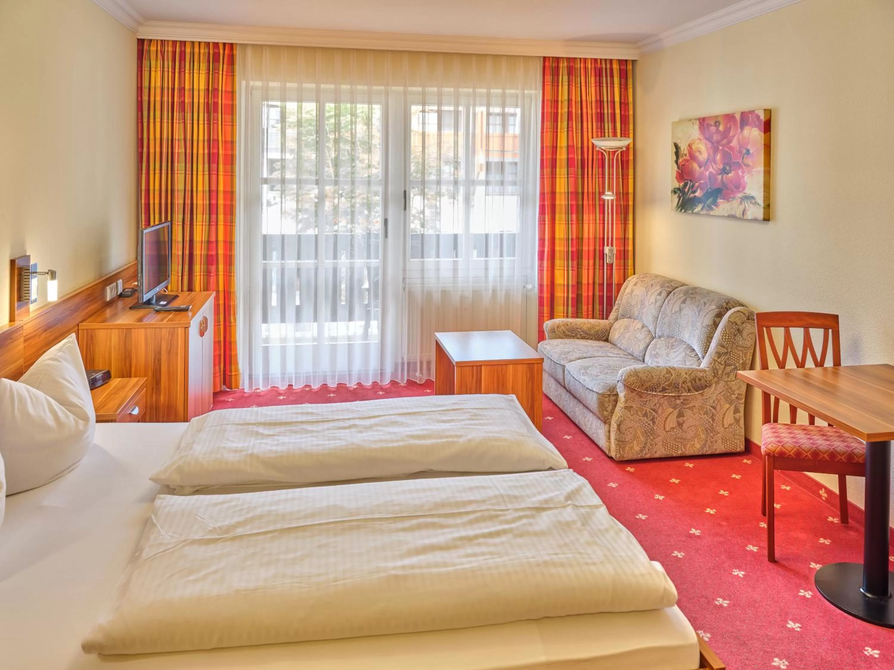 Photo of the whole room, Bed in Appartement-Haus Blumenhof