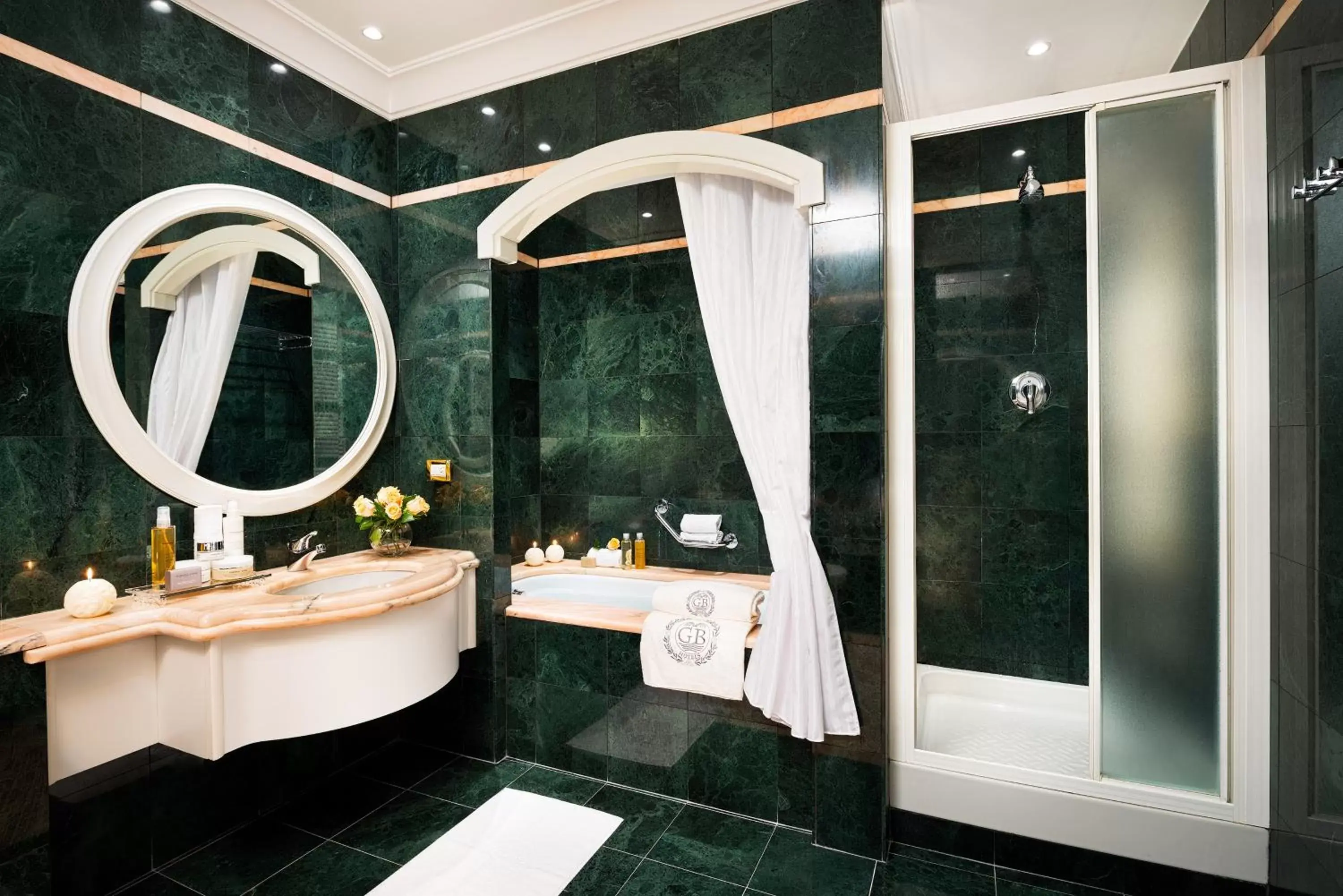 Bathroom in Abano Grand Hotel