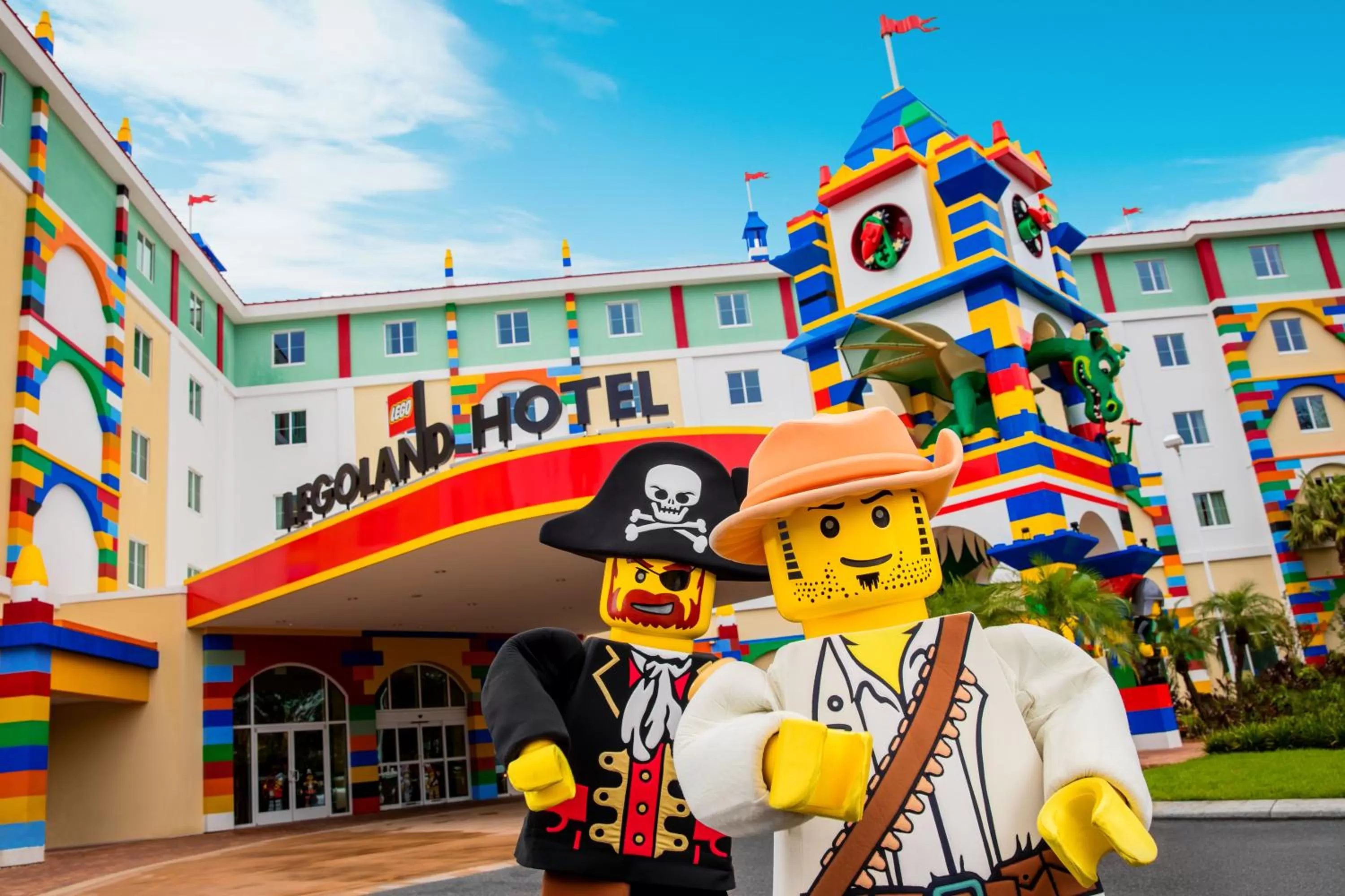 Facade/entrance in LEGOLAND® Florida Resort