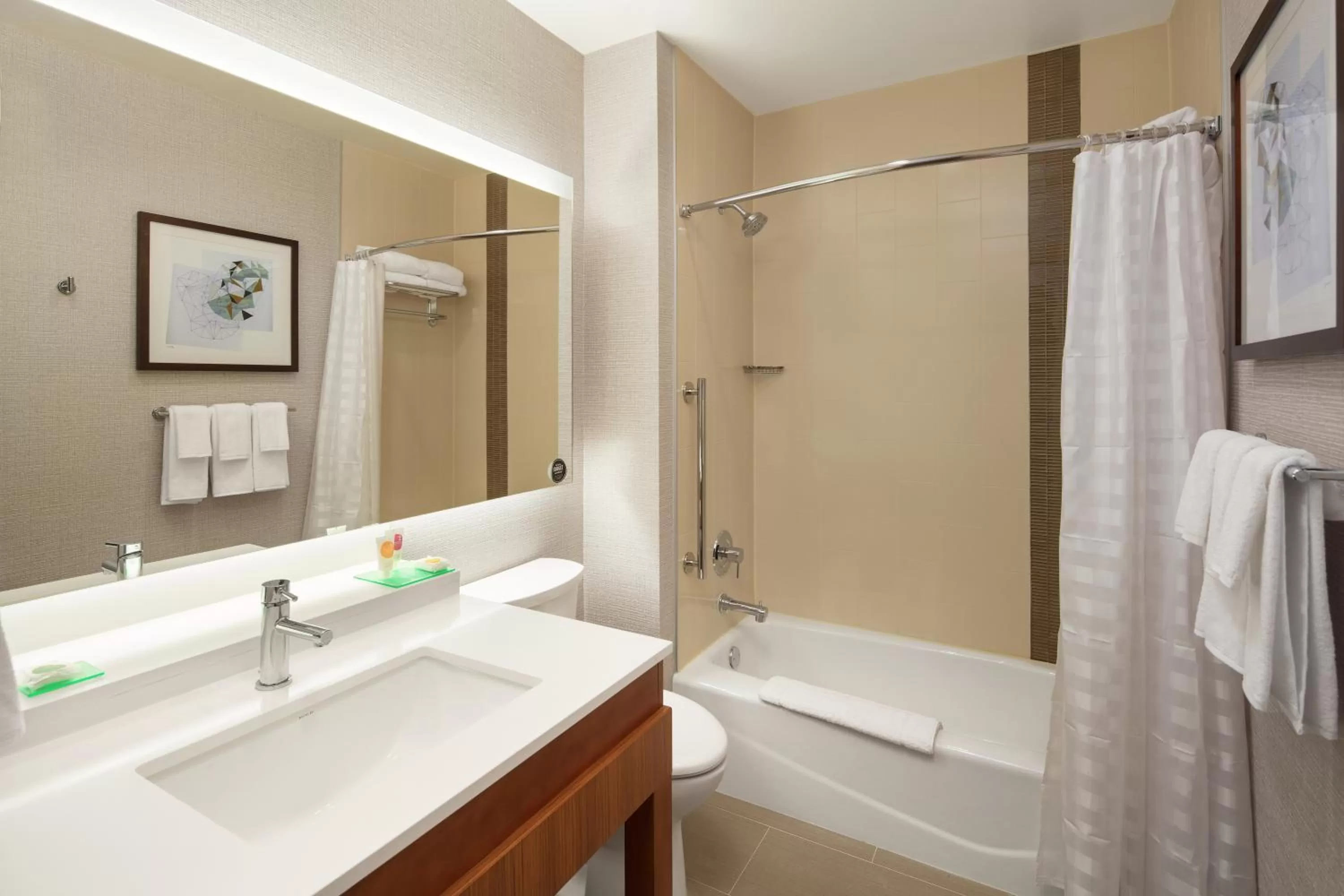 Queen Room with Two Queen Beds, Sofa Bed and Accessible Tub in Hyatt Place Oklahoma City Bricktown