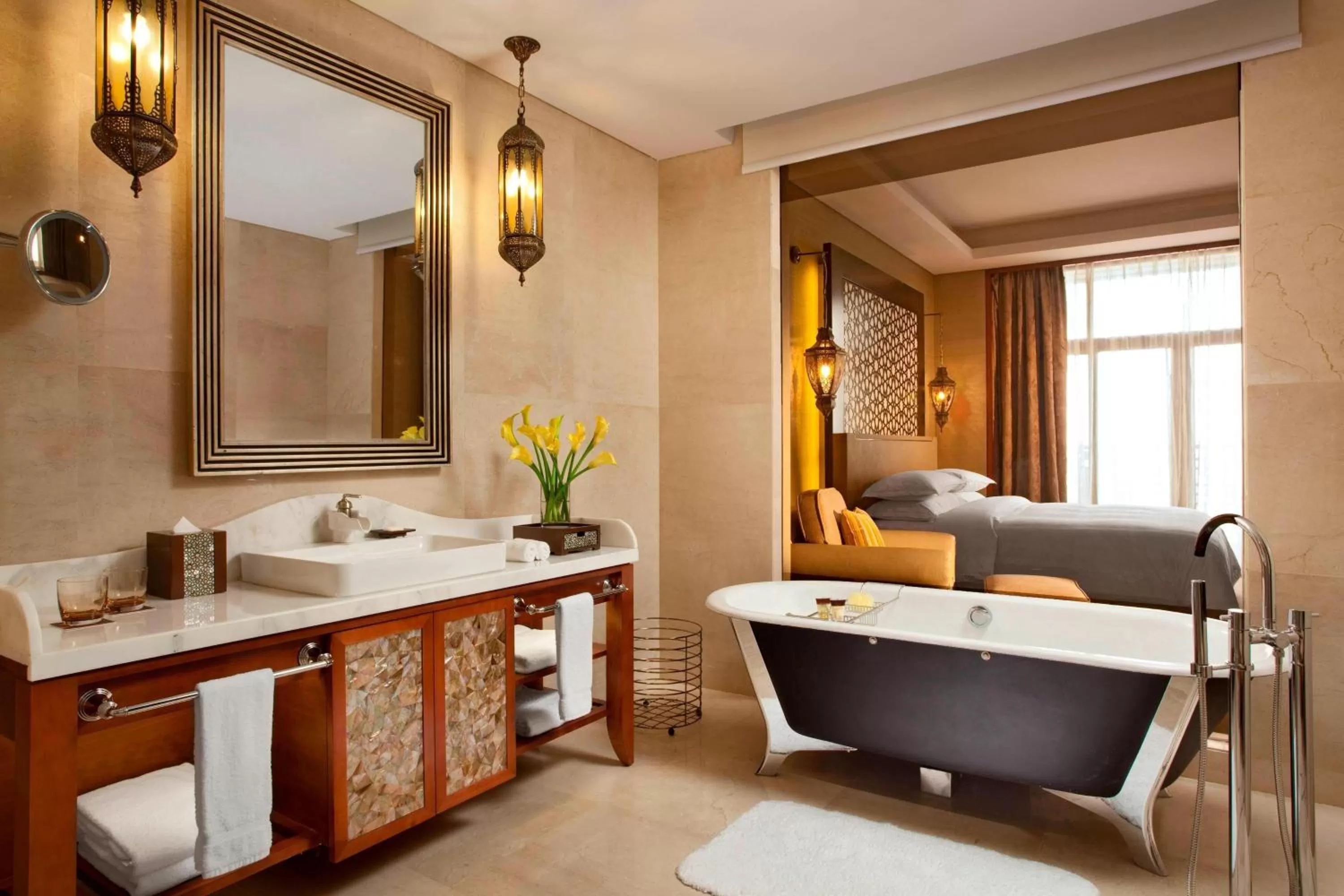 Bathroom in Sheraton Qingyuan Lion Lake Resort