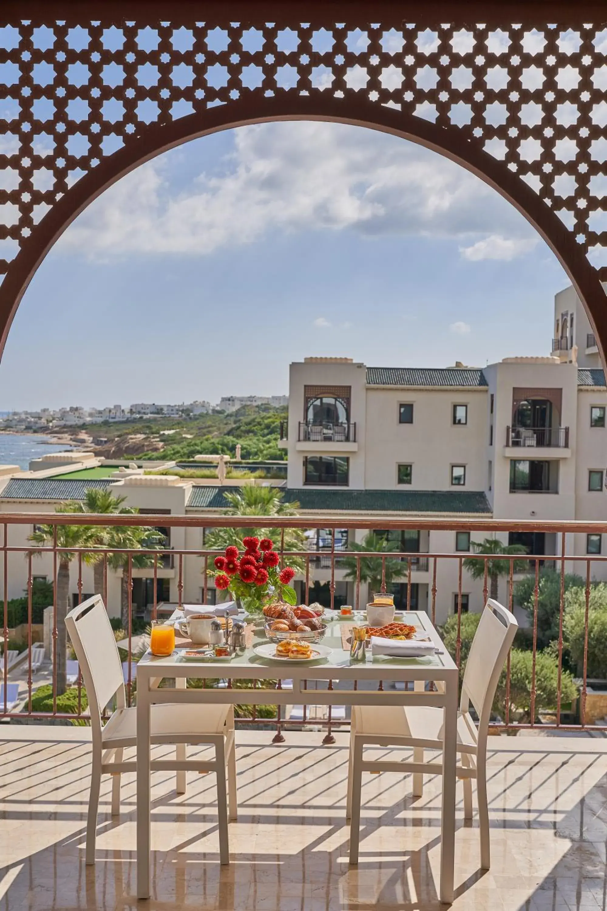 Breakfast in Four Seasons Hotel Tunis