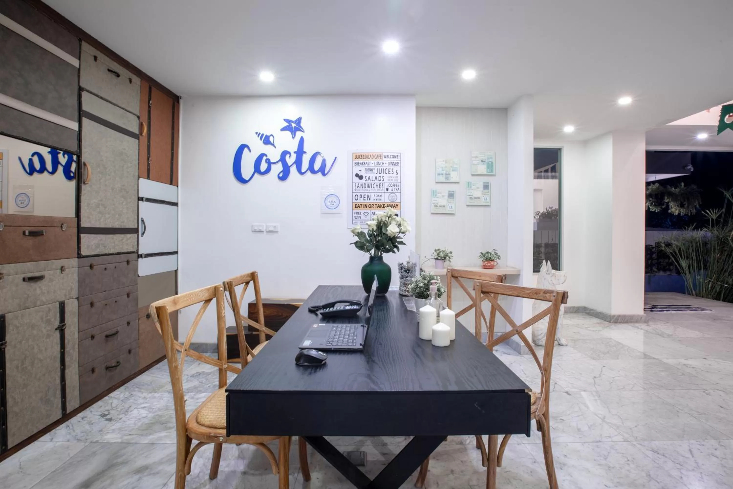 Lobby or reception in Costa Beach Residence & Jacuzzi