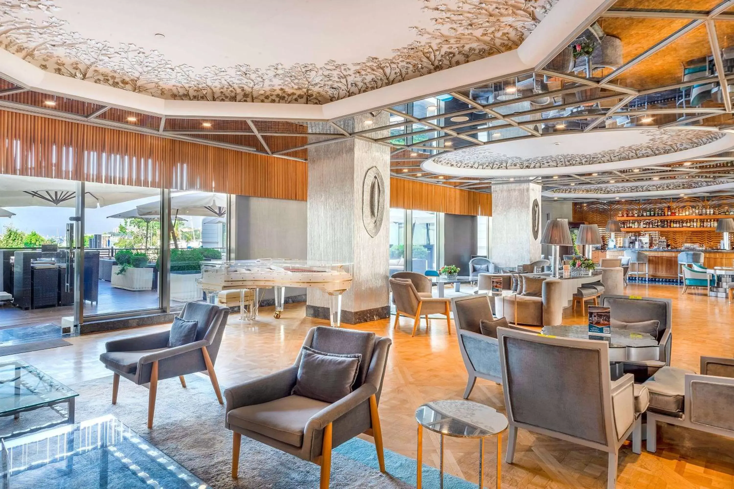 Lobby or reception, Restaurant/Places to Eat in Wyndham Grand Istanbul Kalamış Marina Hotel