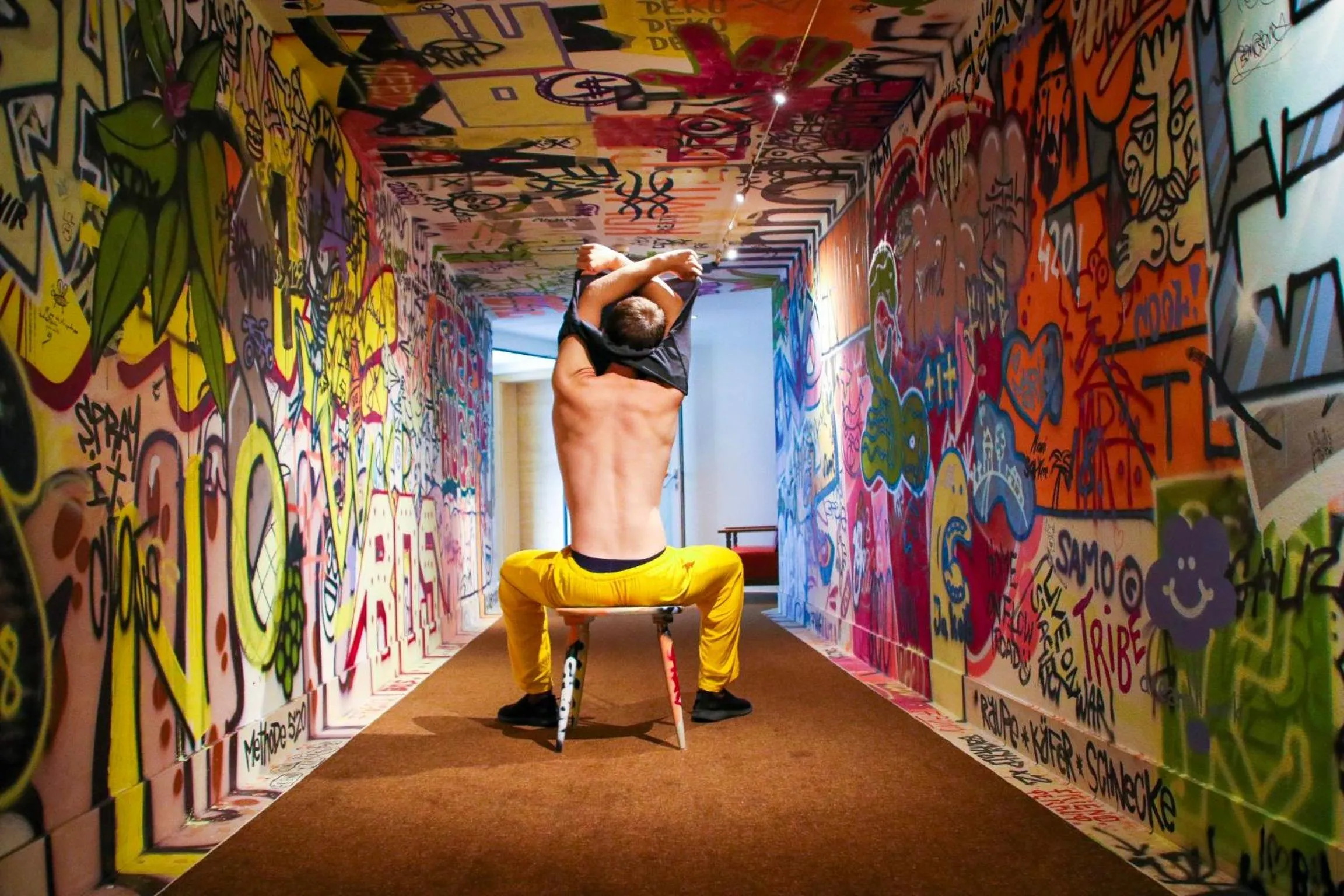 Decorative detail in Hotel Saalbacher Hof