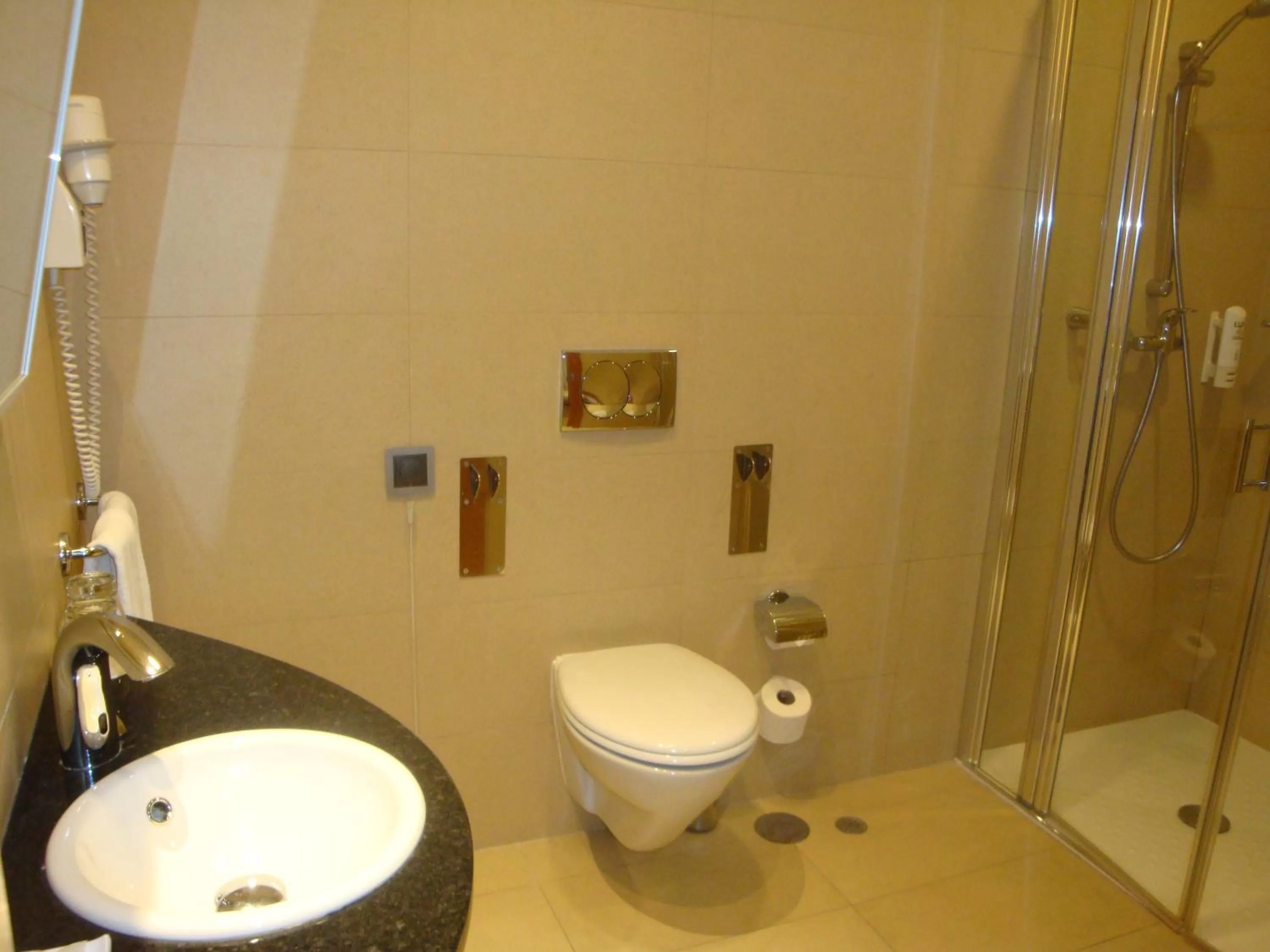 Toilet in TURIM Aveiro Palace Hotel