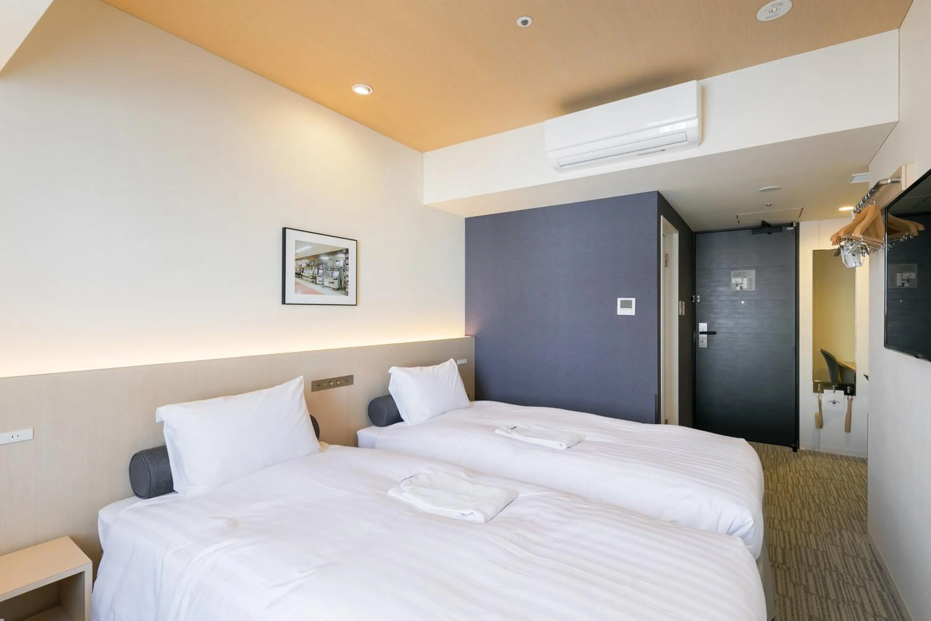 Photo of the whole room, Bed in Ginza Capital Hotel Moegi