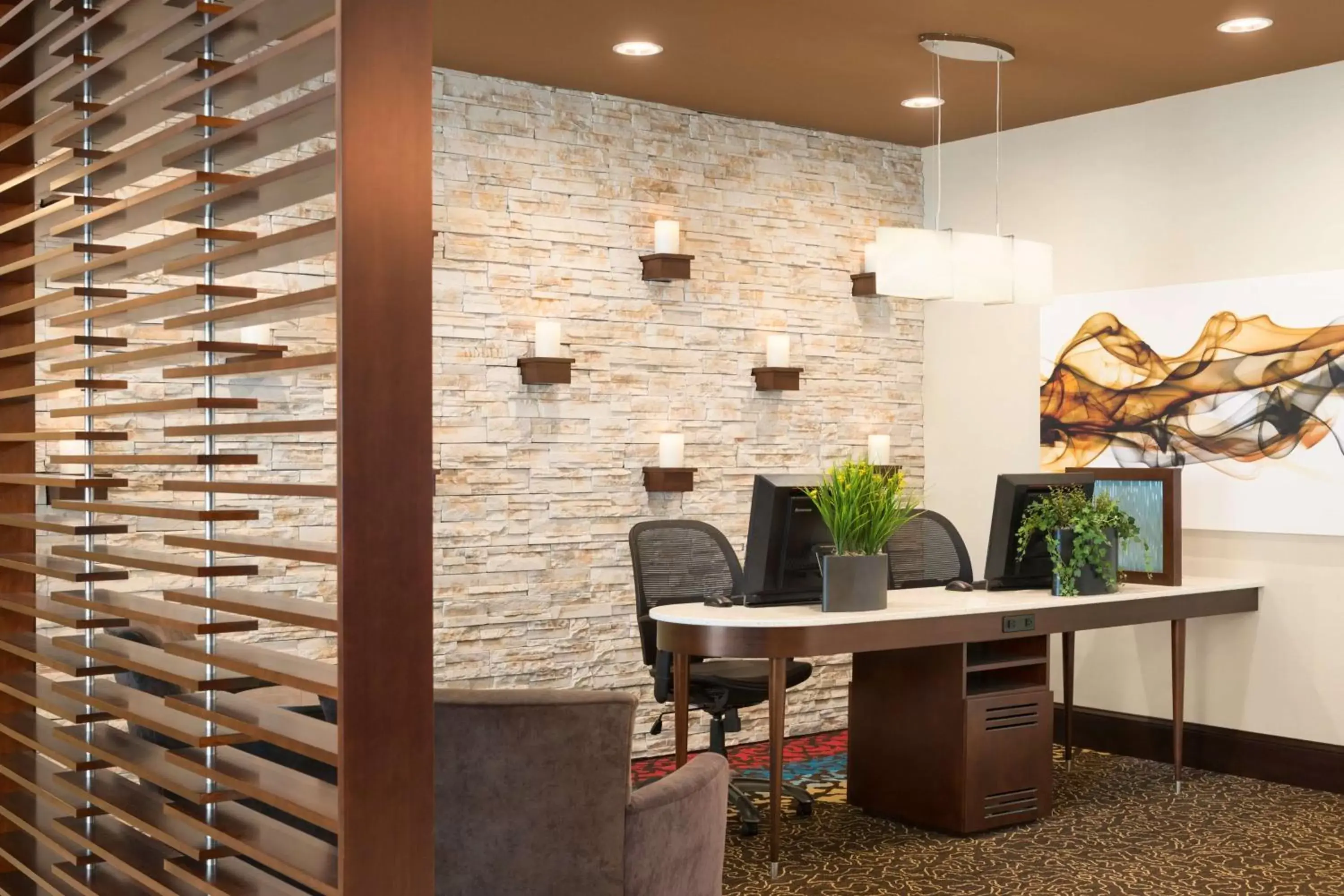 Business facilities, Seating Area in Homewood Suites Atlanta/Perimeter Center