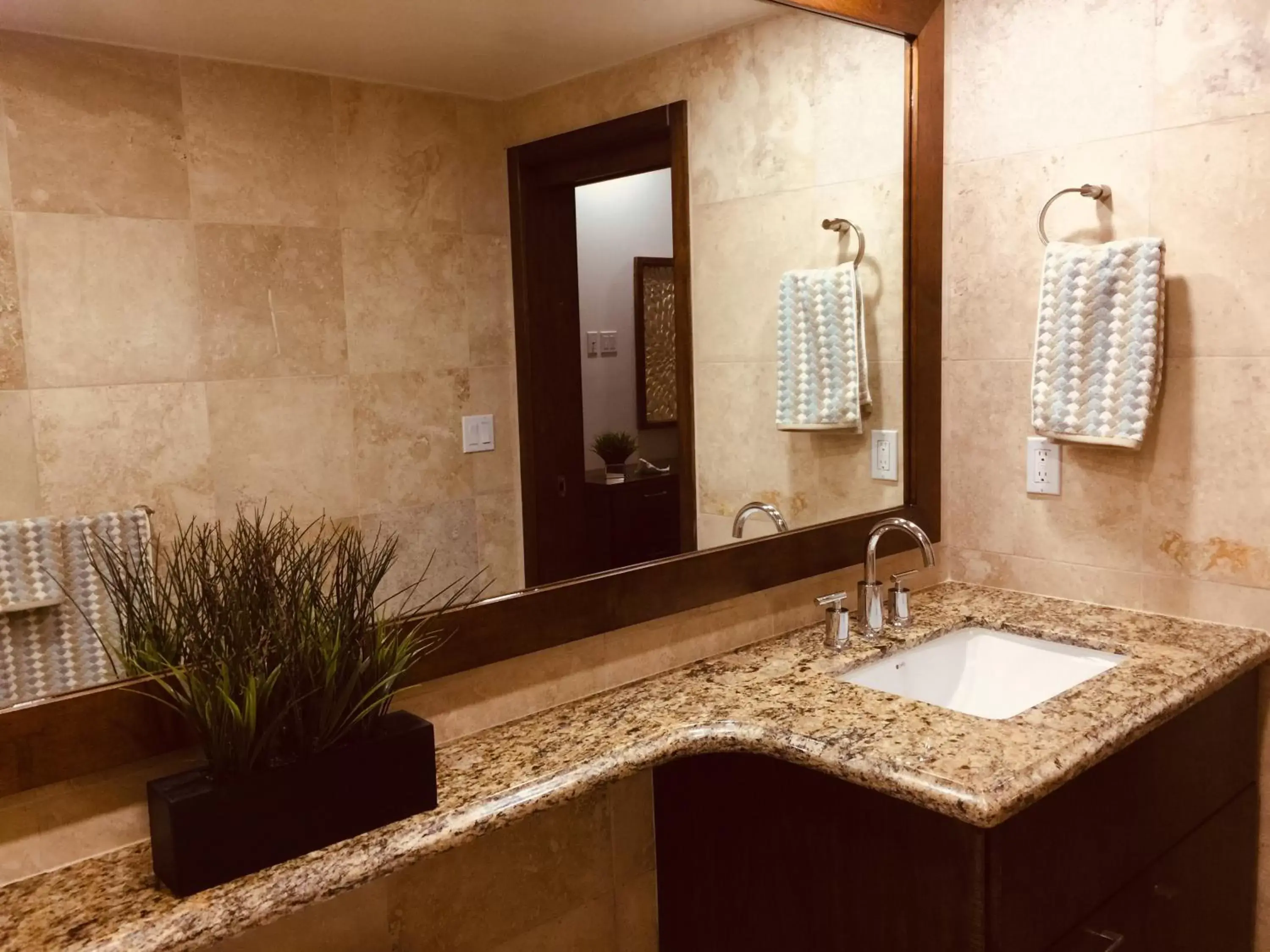 Bathroom in Fabulous Ocean View Condo with Walking Distance to the Beach!