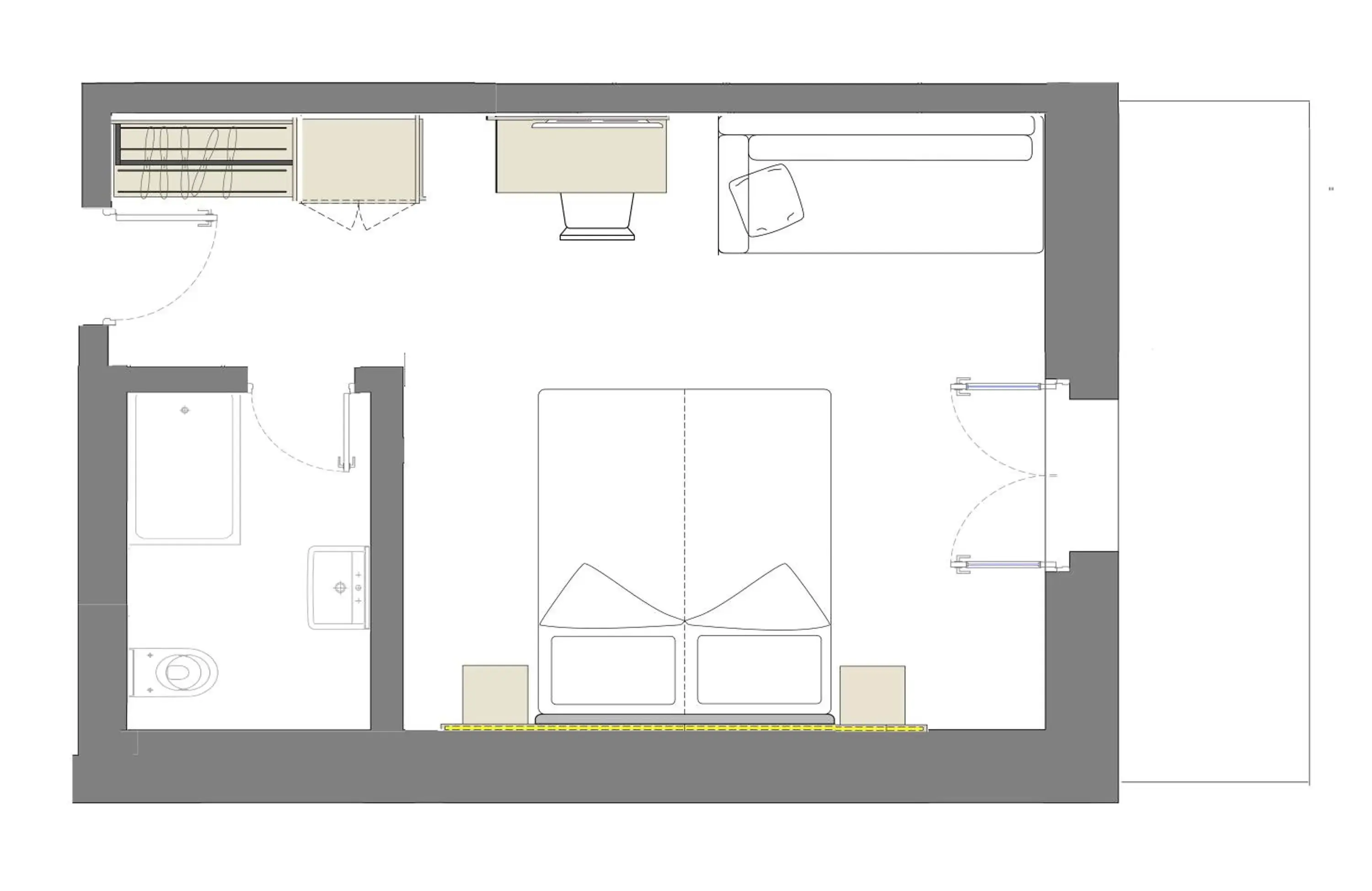 Photo of the whole room, Floor Plan in Garni Hotel Ritterhof