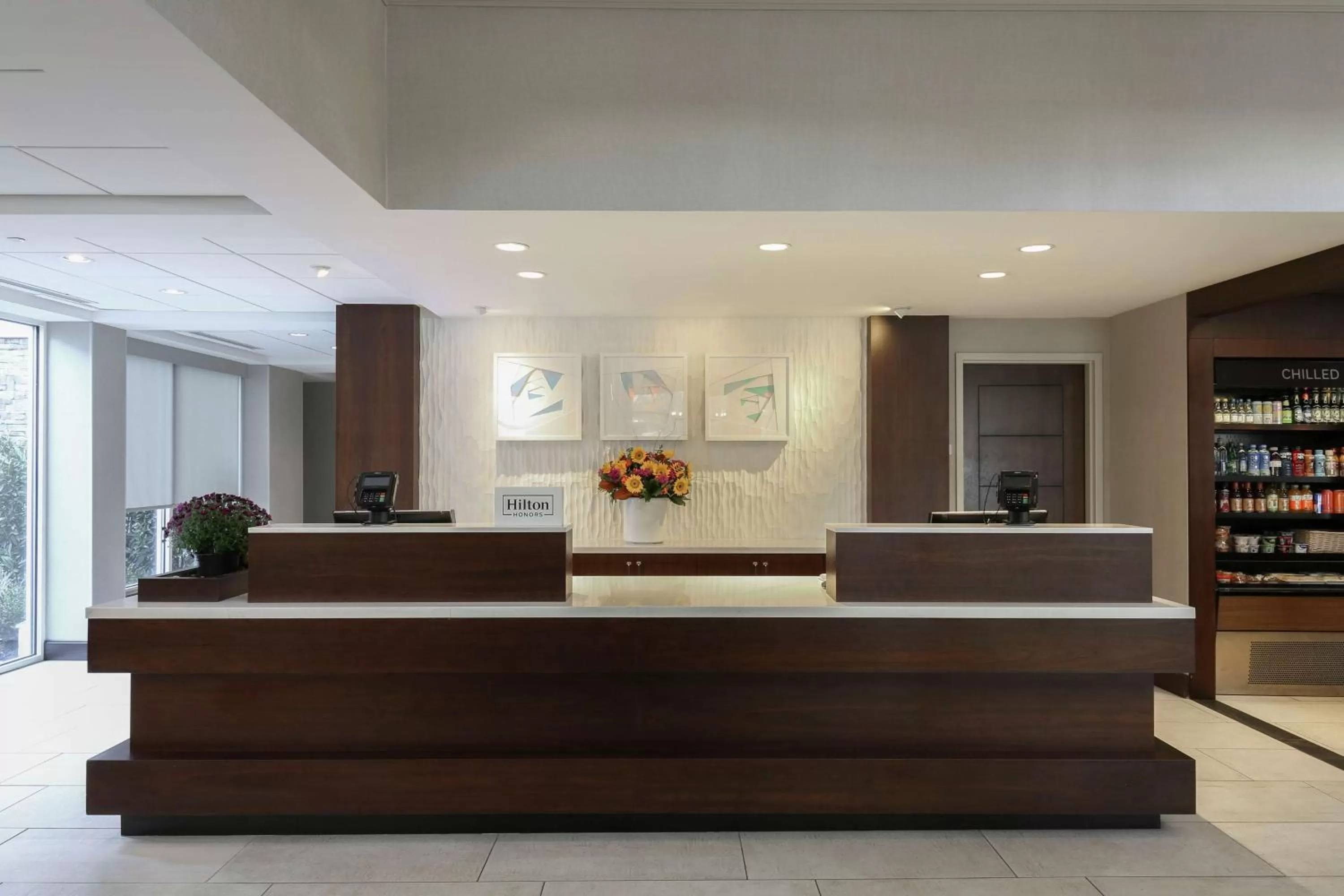 Lobby or reception in Hilton Garden Inn Melville