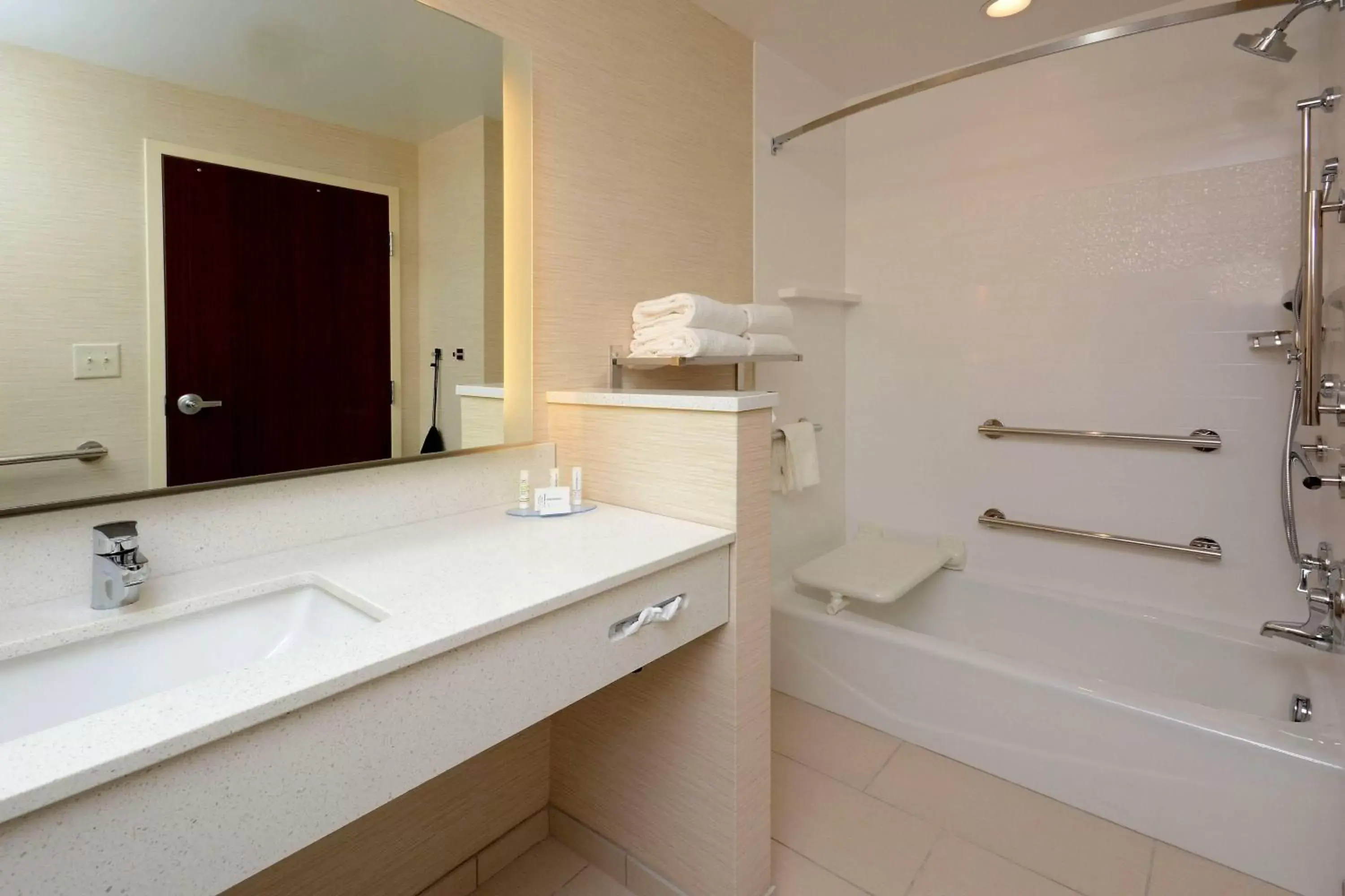 Photo of the whole room, Bathroom in Fairfield Inn & Suites by Marriott Raleigh Capital Blvd./I-540