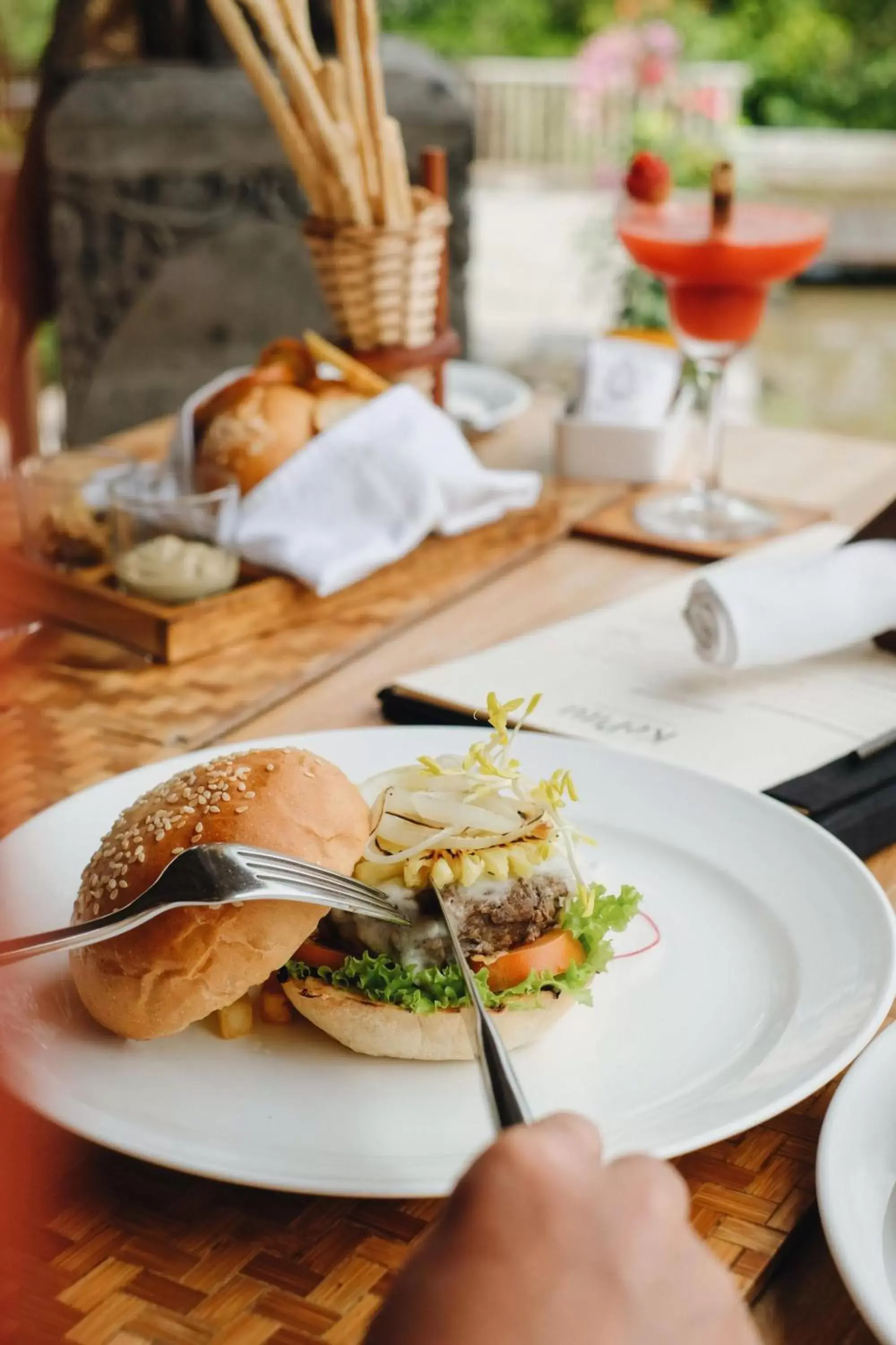 Food in The Kayon Resort Food in The Kayon Resort