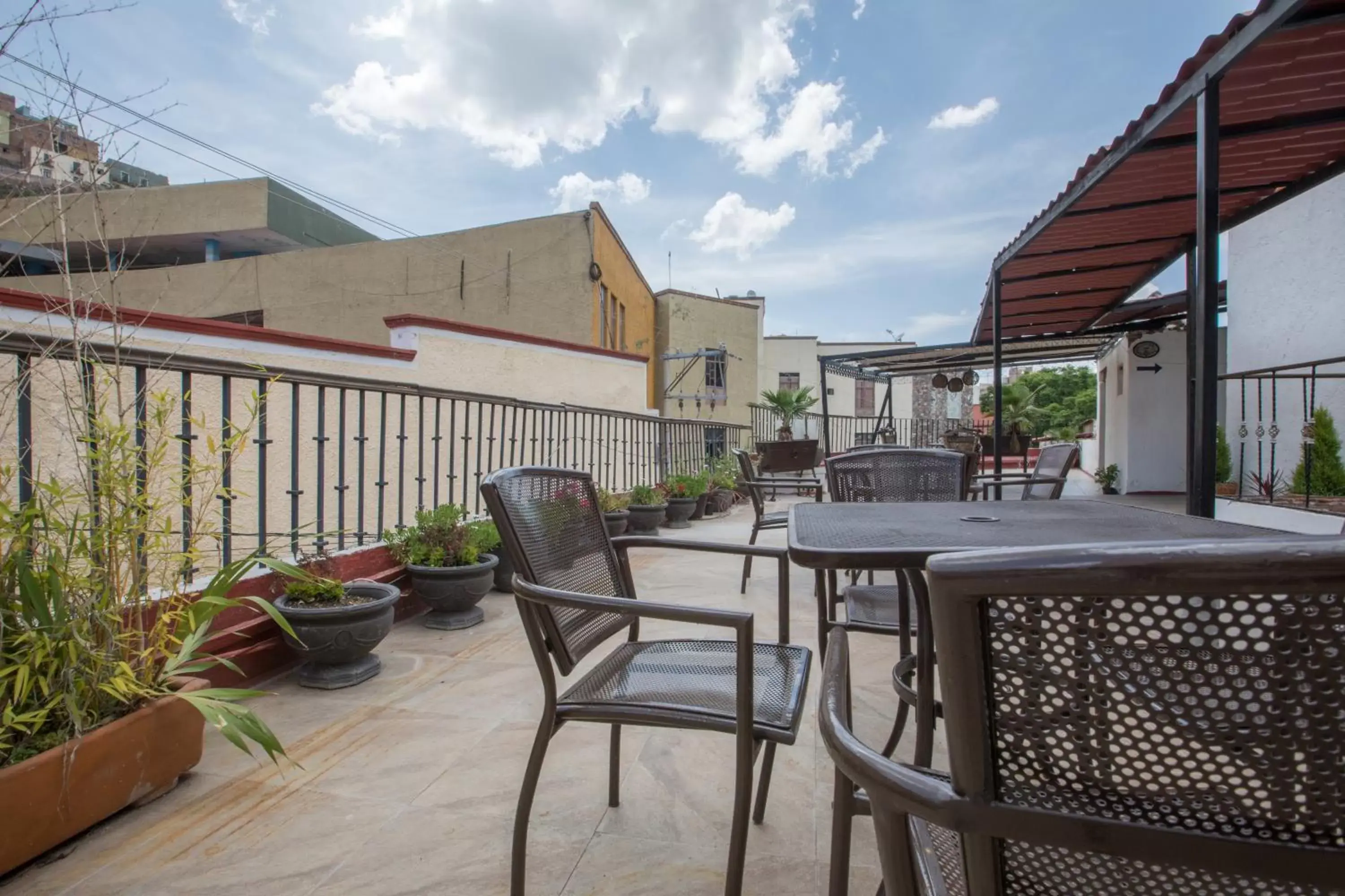 Balcony/Terrace in Hotel Casa Sangre de Cristo