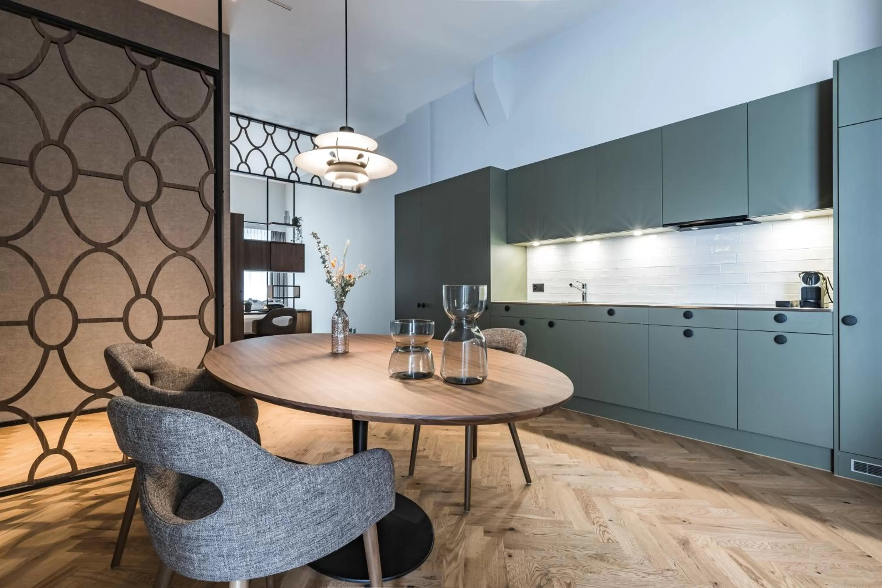 Kitchen or kitchenette in Alpenclub