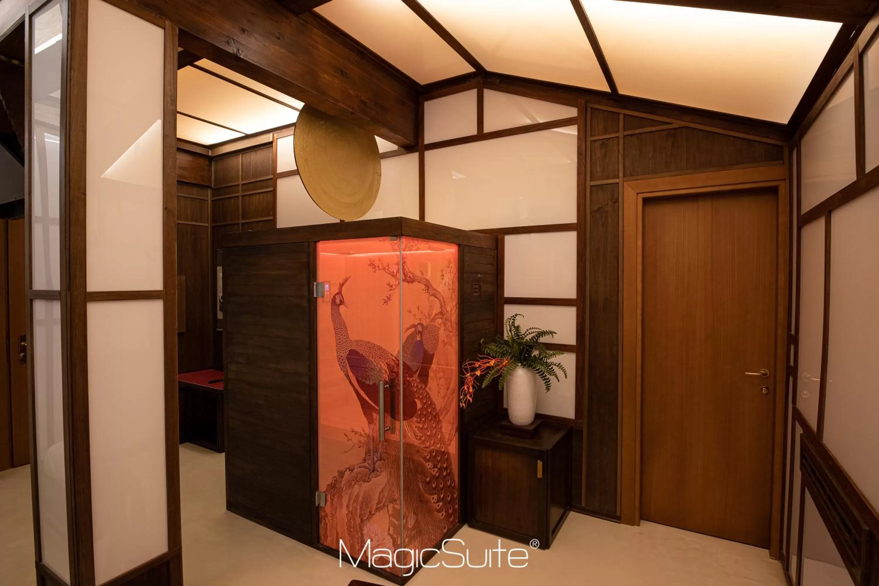 Sauna in Hotel Carosello