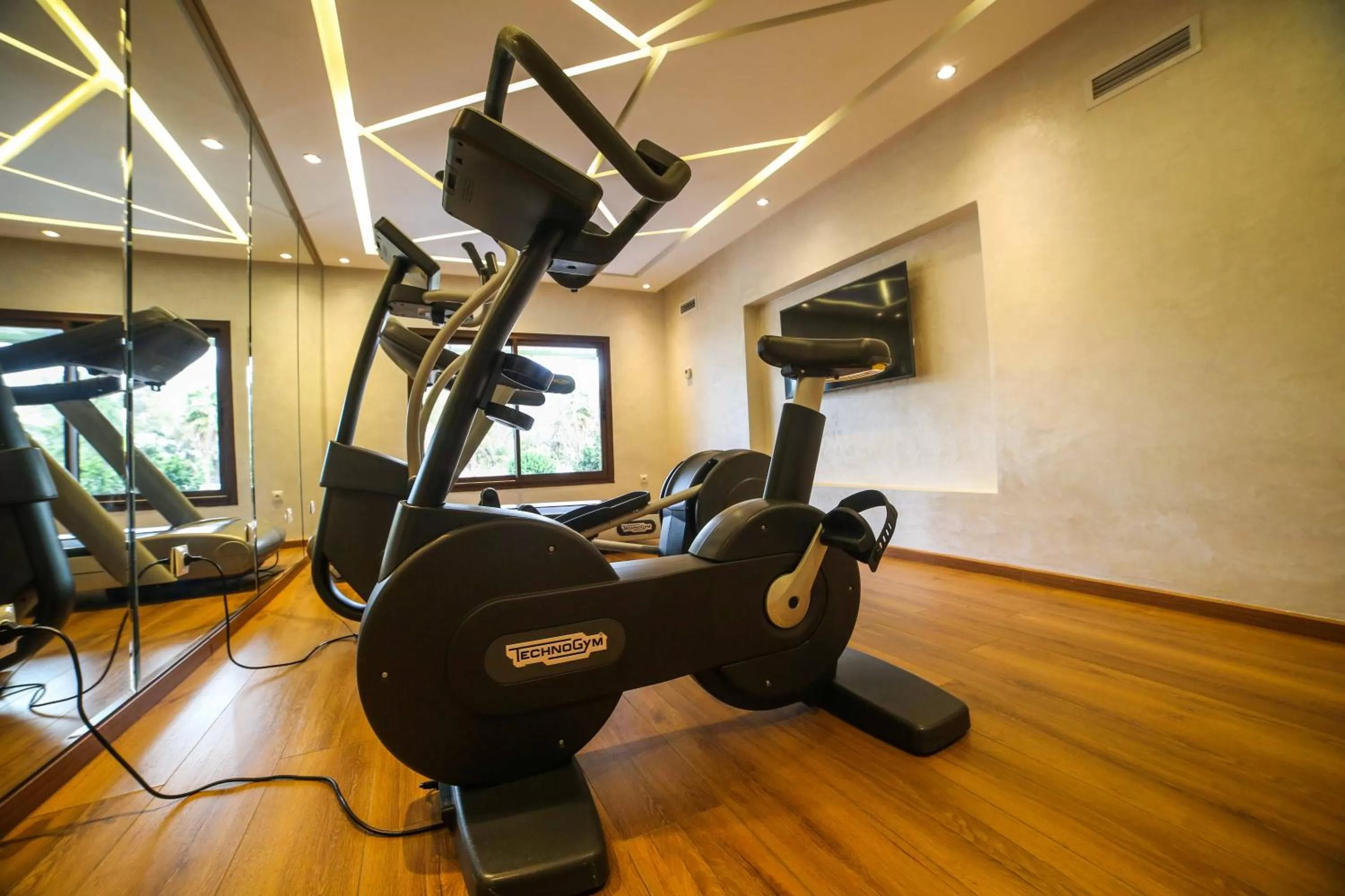 Fitness centre/facilities in Suite Hotel Casa Diamond