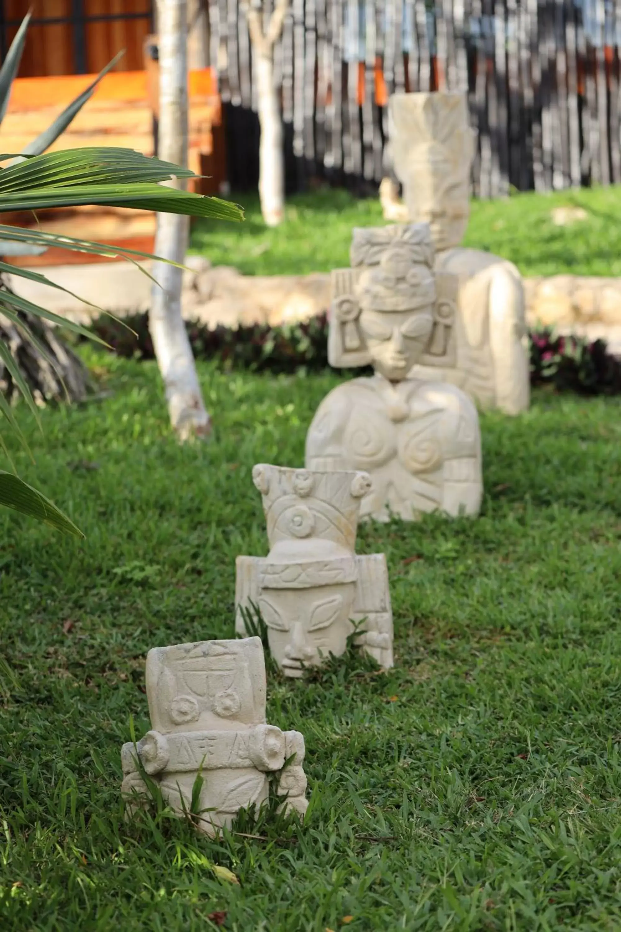 Inner courtyard view, Garden in RESET ATEMPORAL