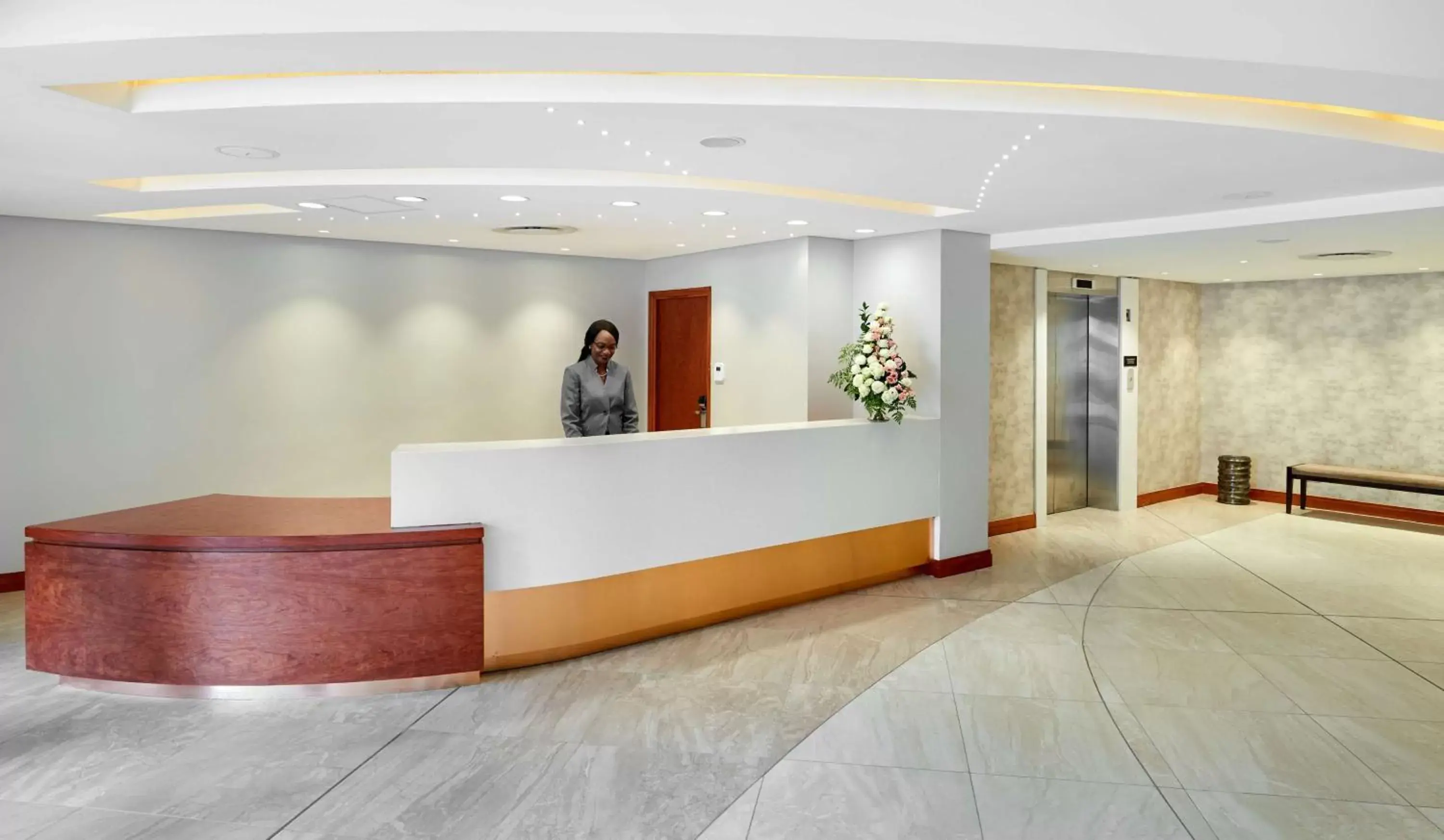 Lobby or reception, Lobby/Reception in Hilton Garden Inn Society Business Park
