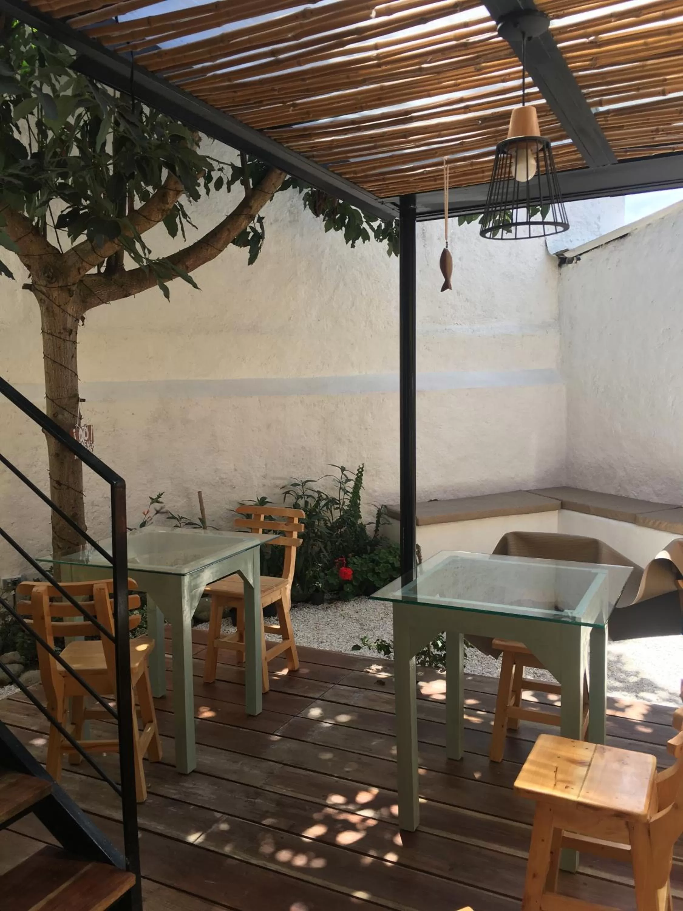 Dining area in Hotel La Caracola