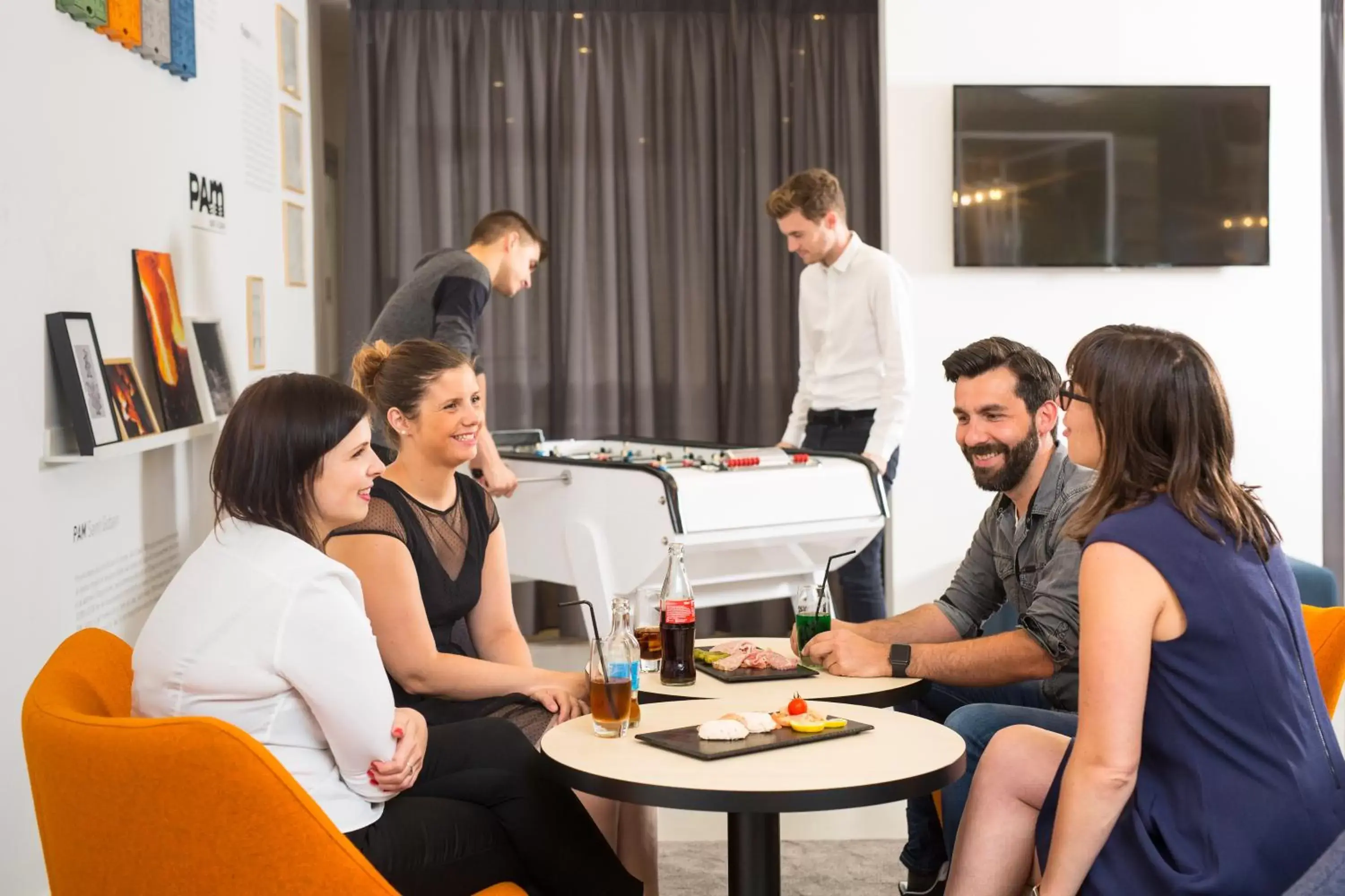 Lobby or reception in Mercure Nancy Centre Gare Lobby or reception in Mercure Nancy Centre Gare