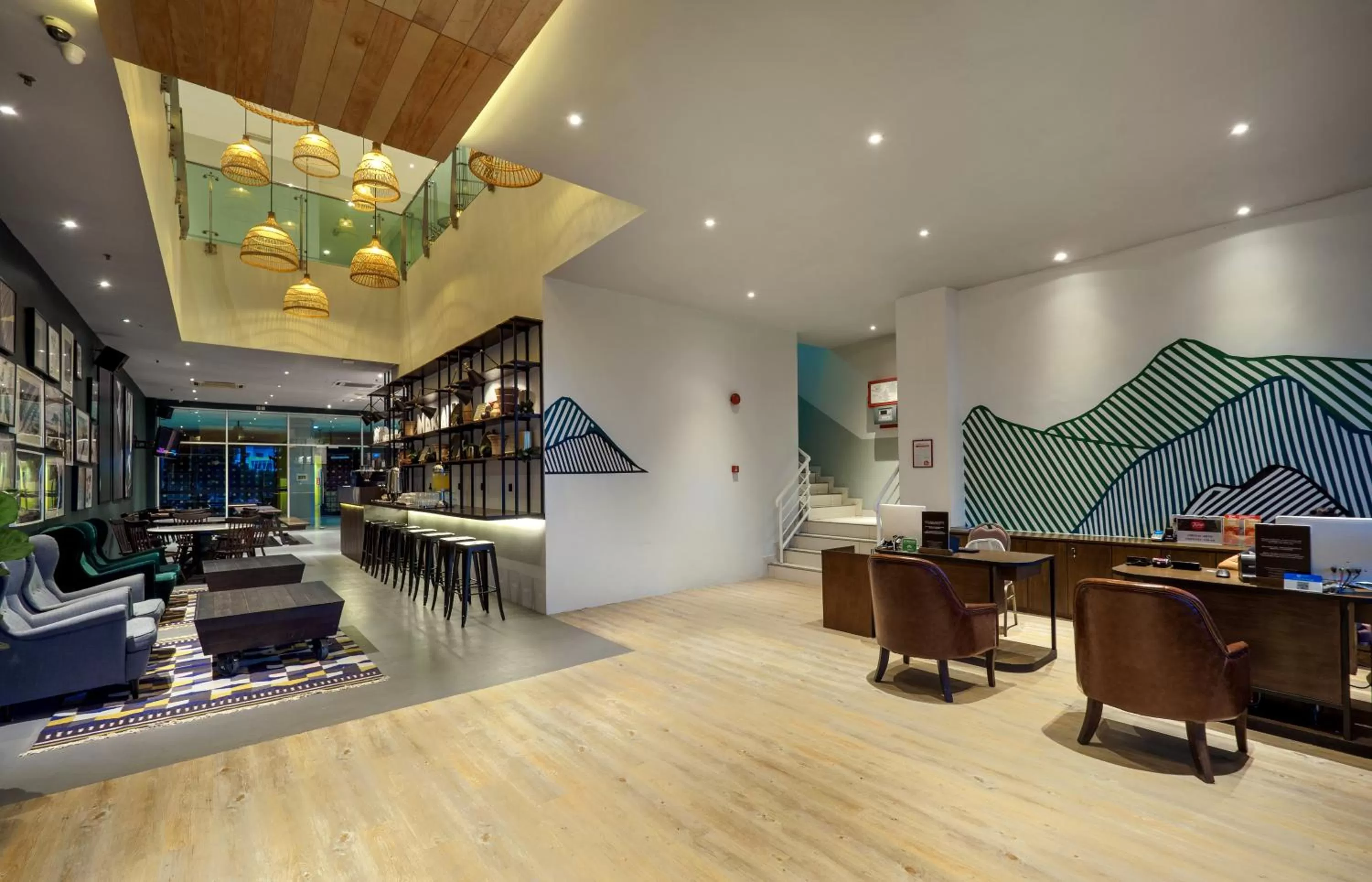 Lobby or reception in Tune Hotel - 1Borneo Kota Kinabalu