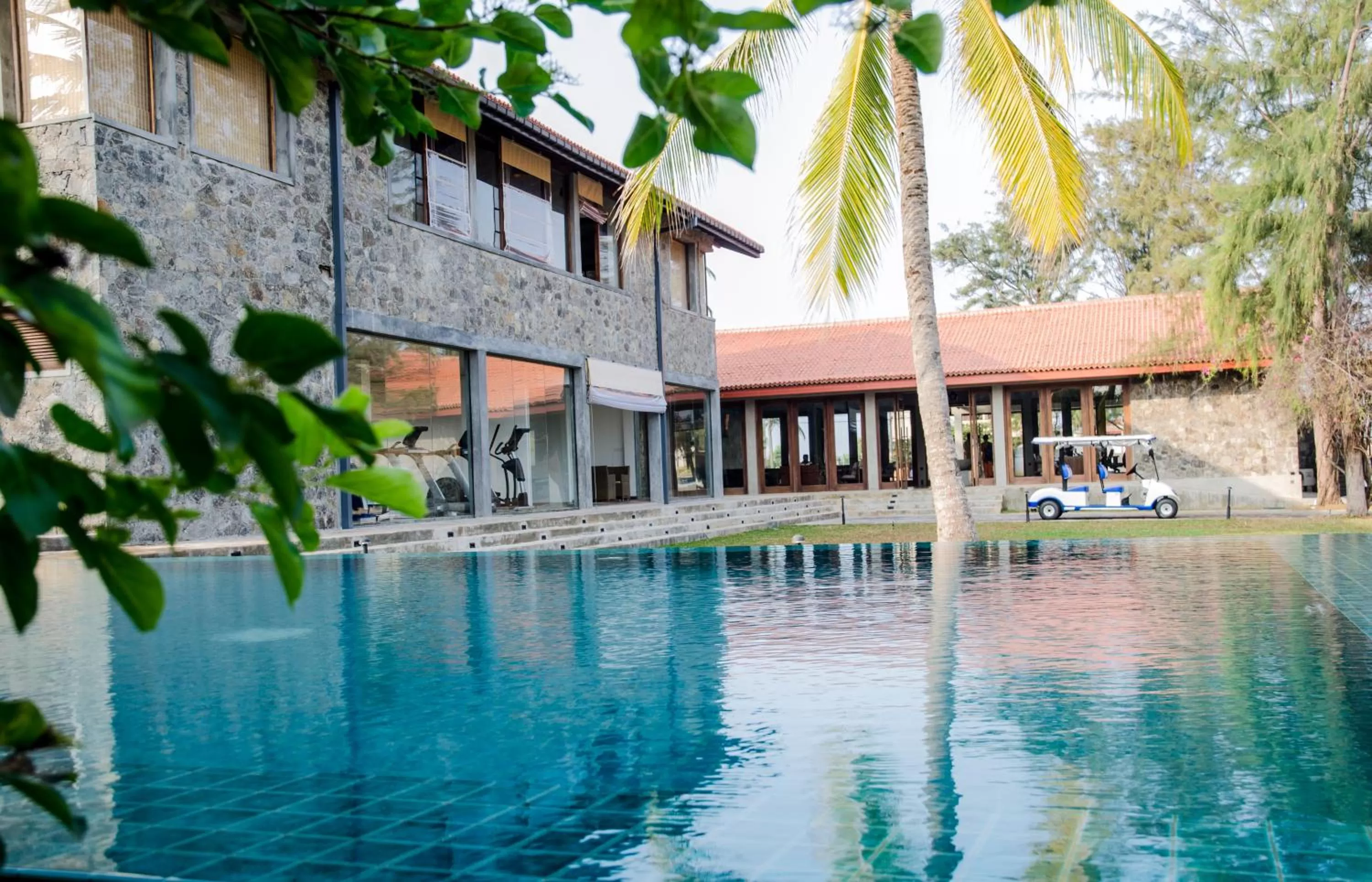 Swimming pool in Regenta Arie Lagoon Negombo