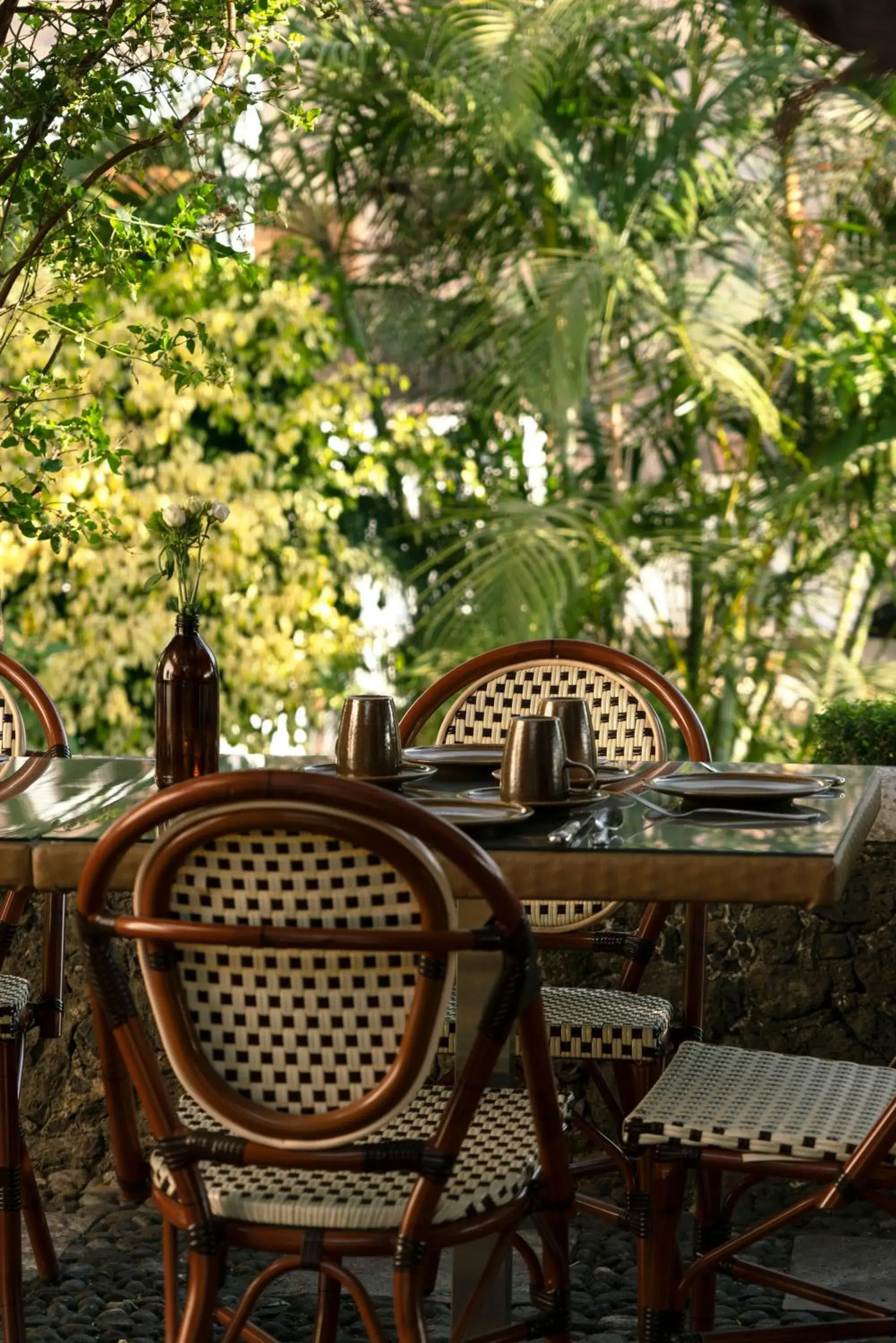 Restaurant/places to eat, Seating Area in Posada del Tepozteco