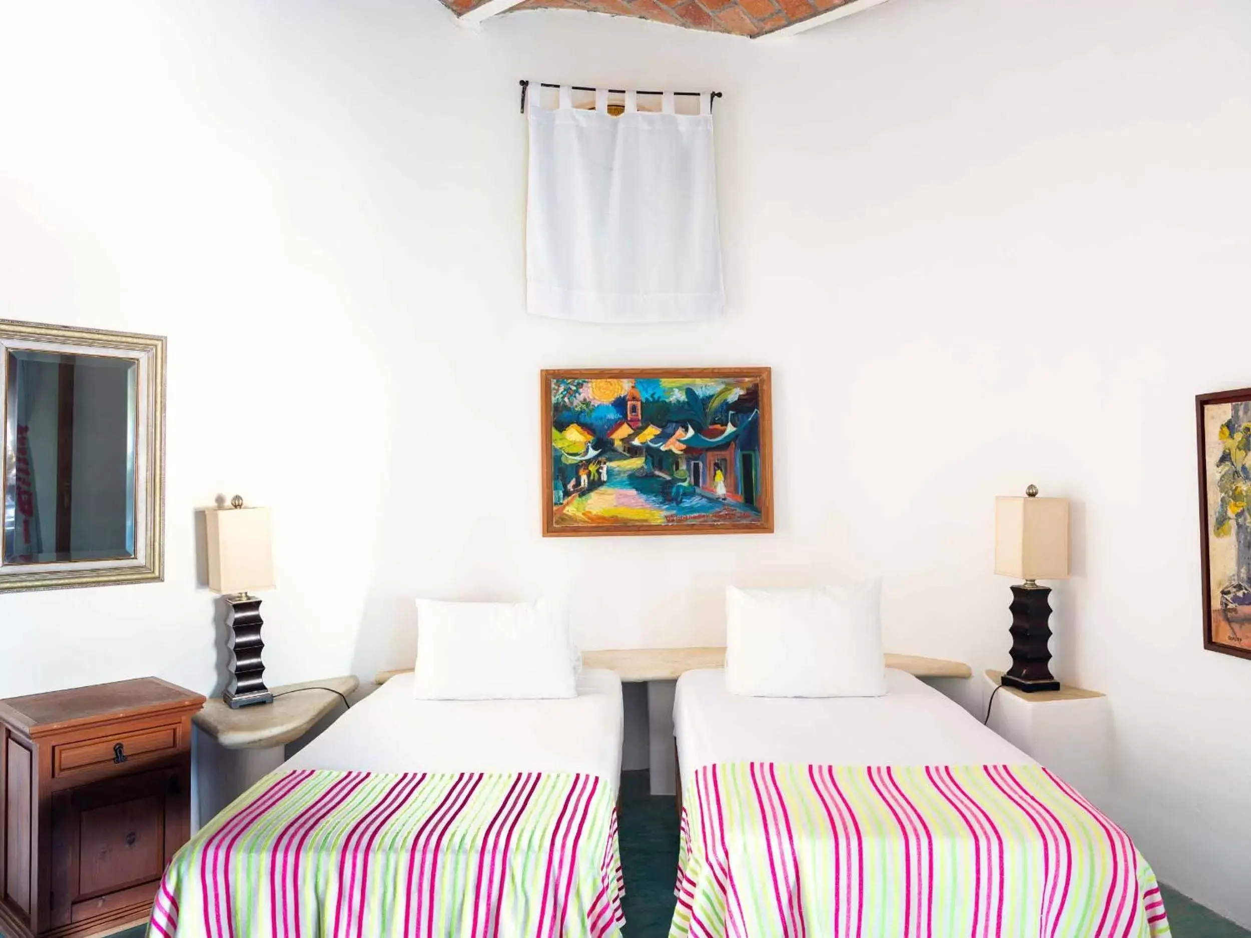 Bed in Villa Amor