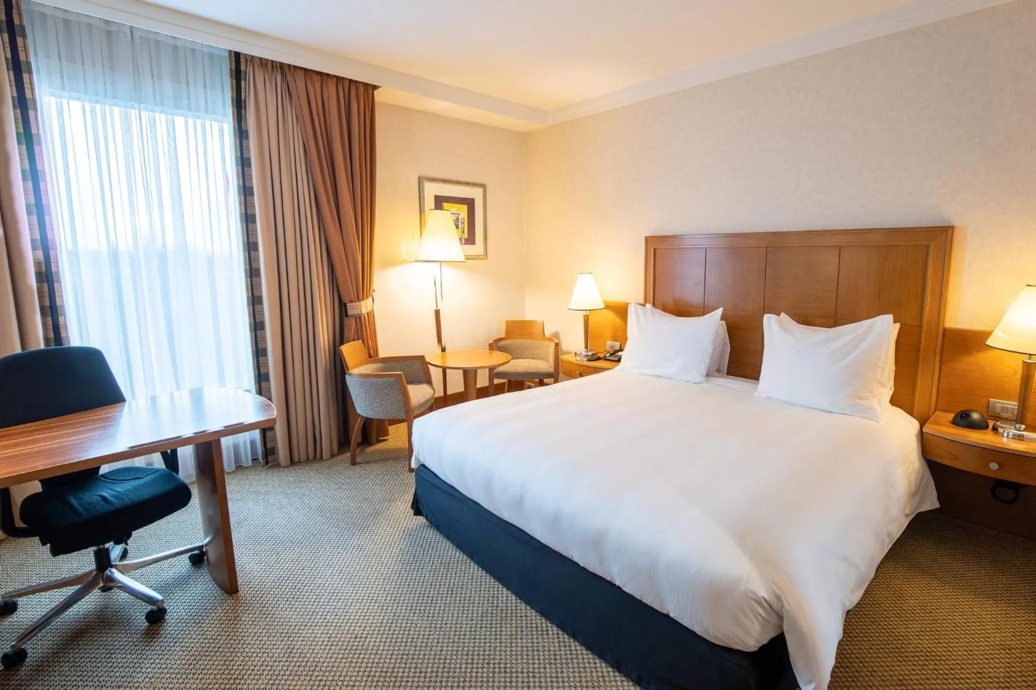 Photo of the whole room, Bed in Crowne Plaza Brussels Airport by IHG