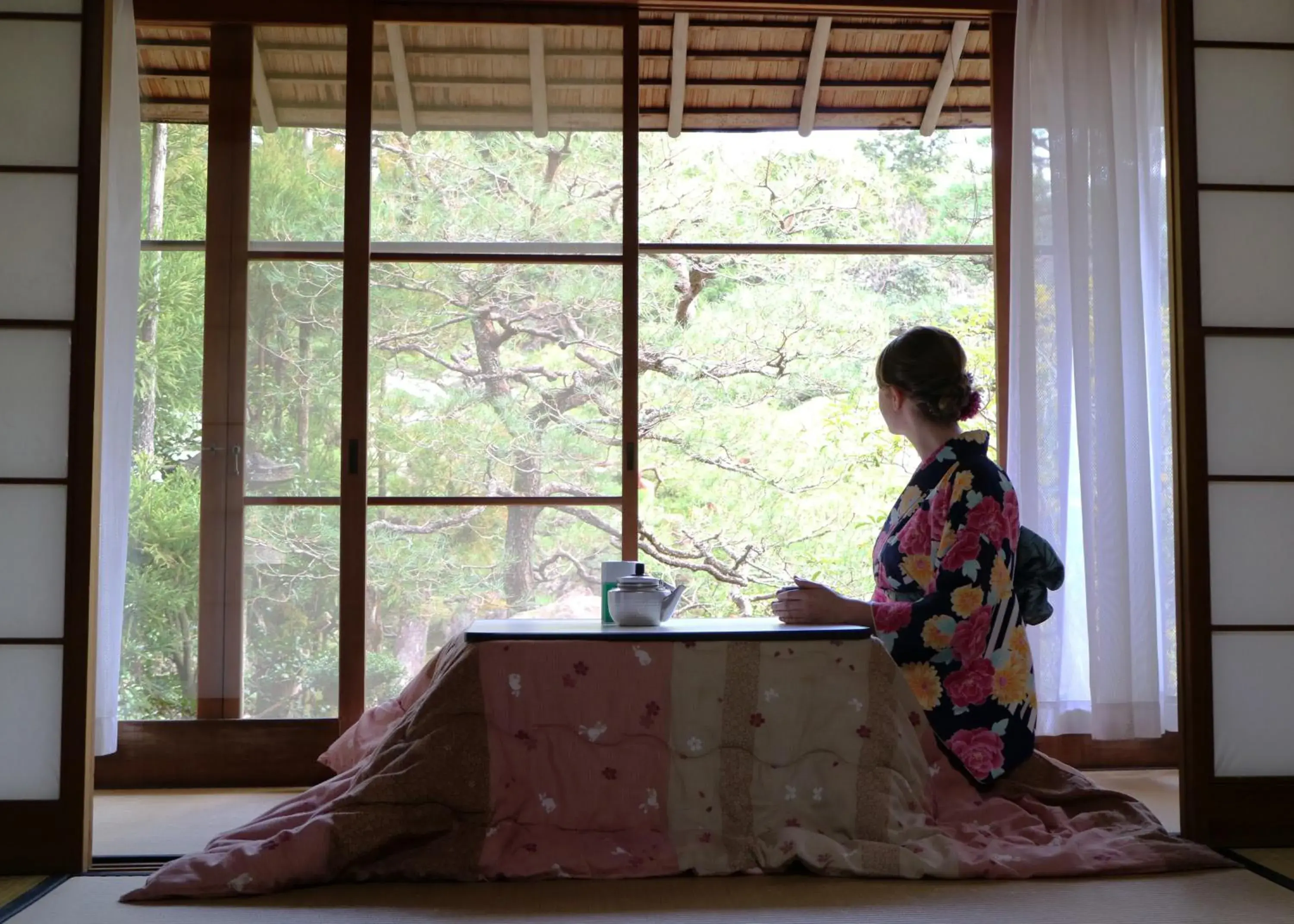 Garden view in RYOKAN YAMAZAKI 