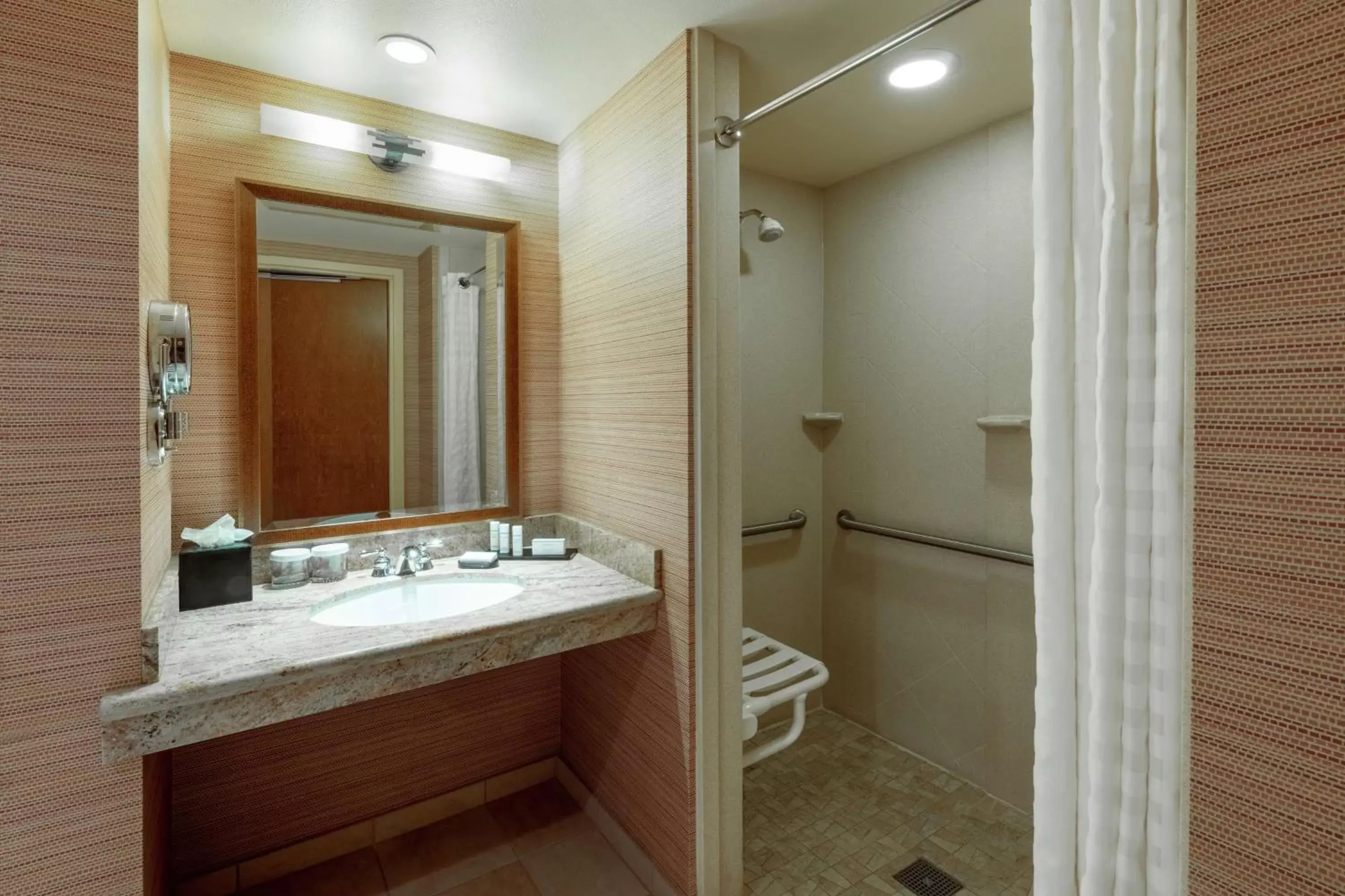 Bathroom in Embassy Suites Loveland Hotel, Spa & Conference Center