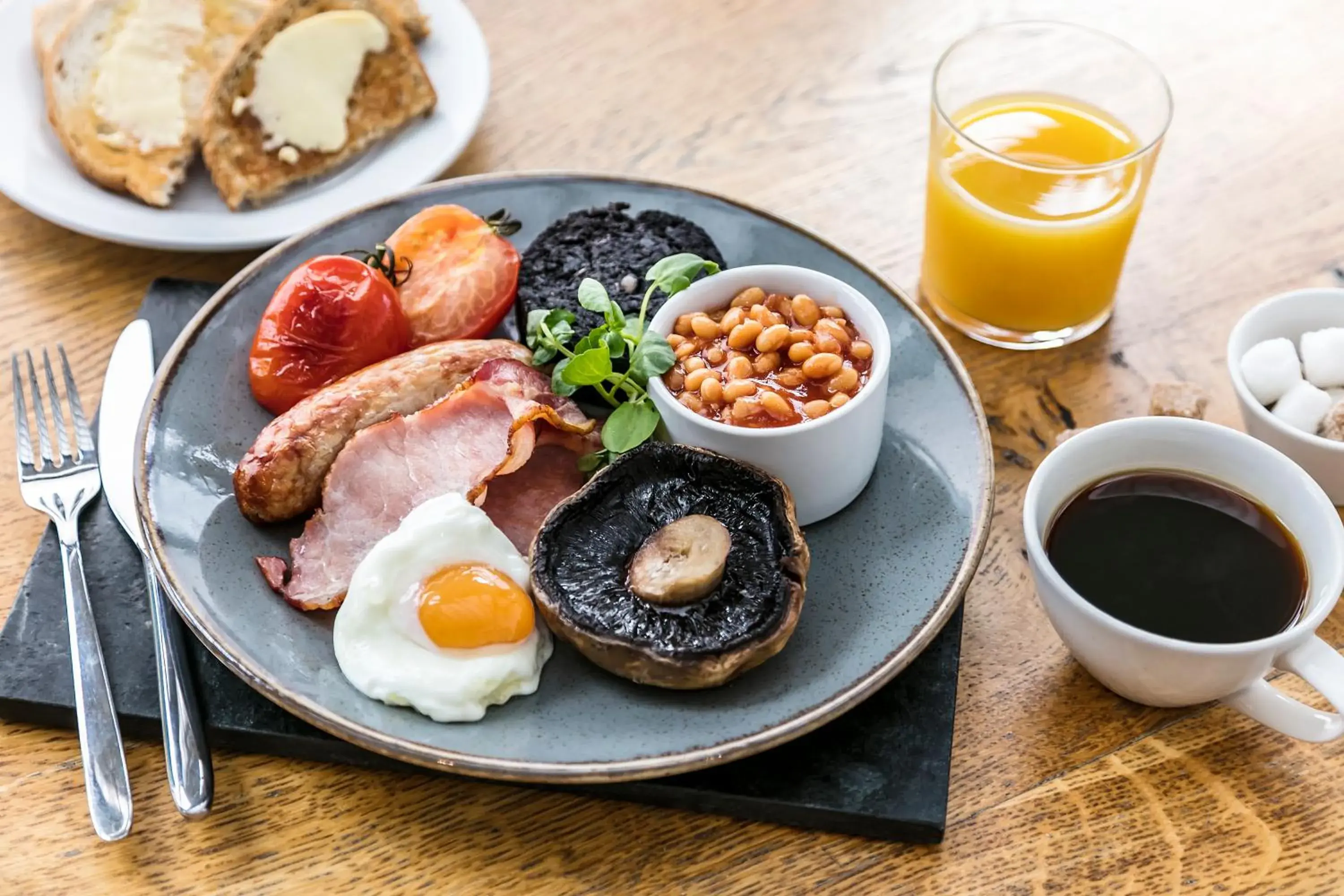 English/Irish breakfast in The Gamekeeper's Inn