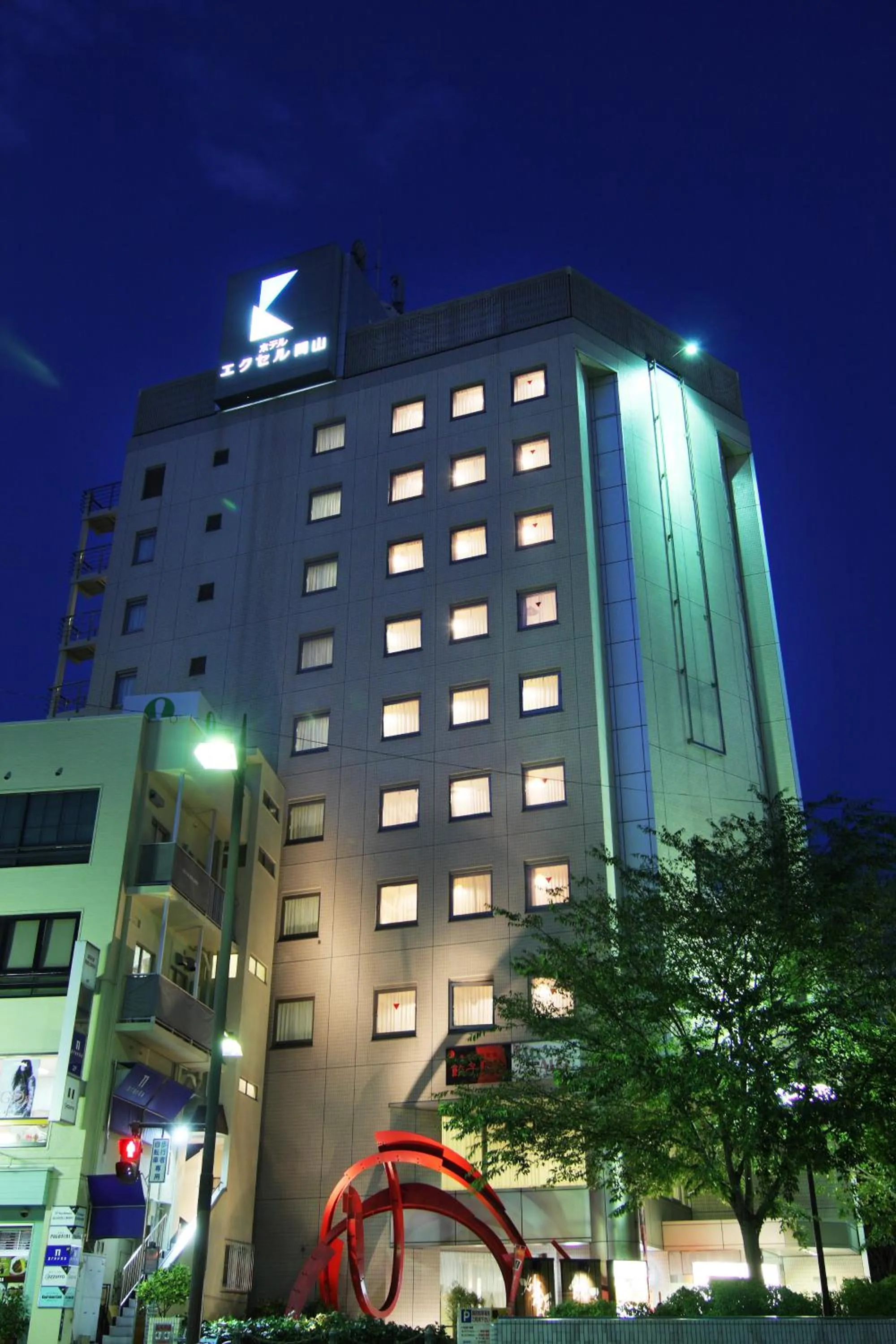 Facade/entrance in Hotel Excel Okayama