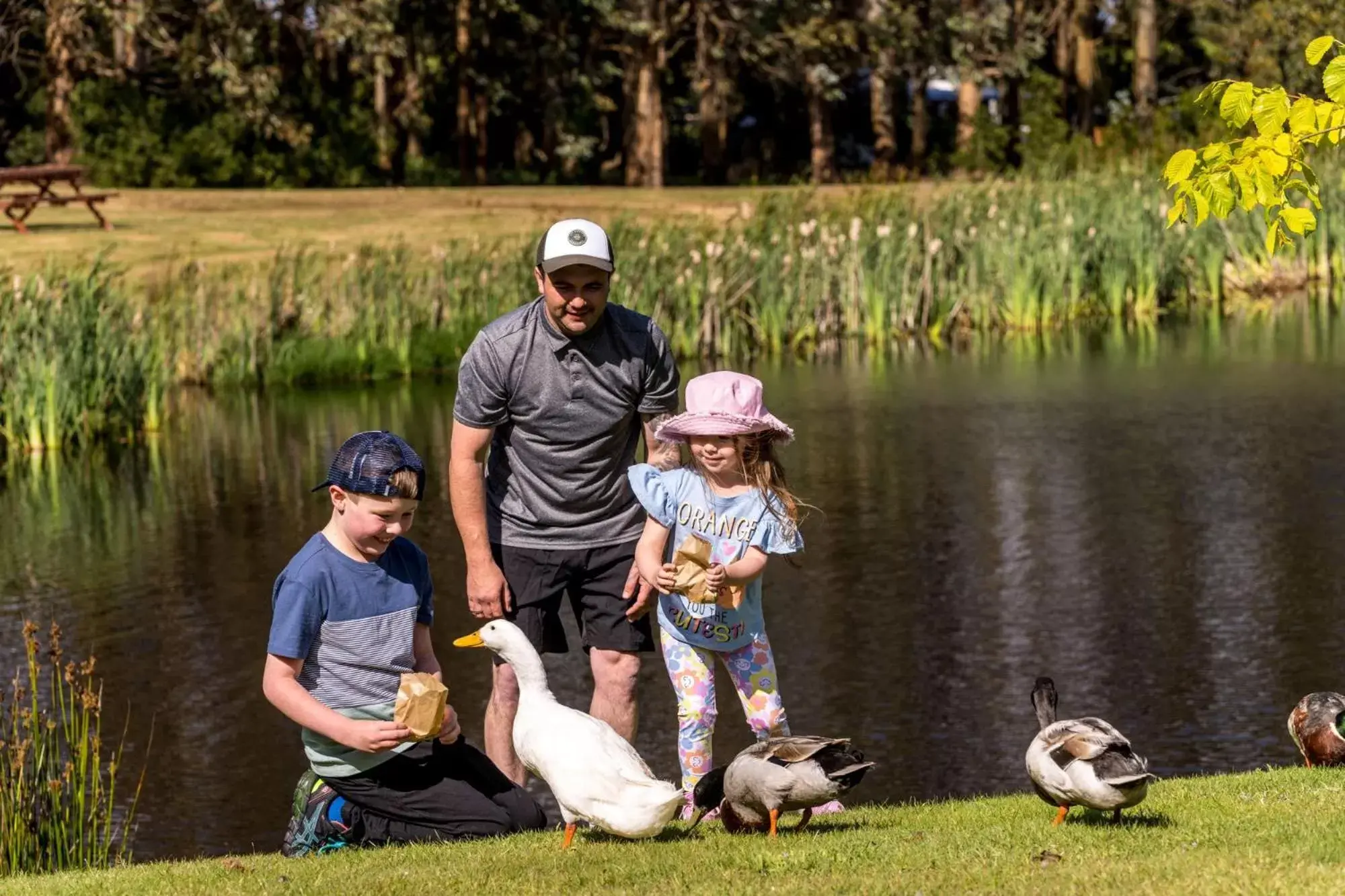 Garden, Family in Tall Timbers Tasmania