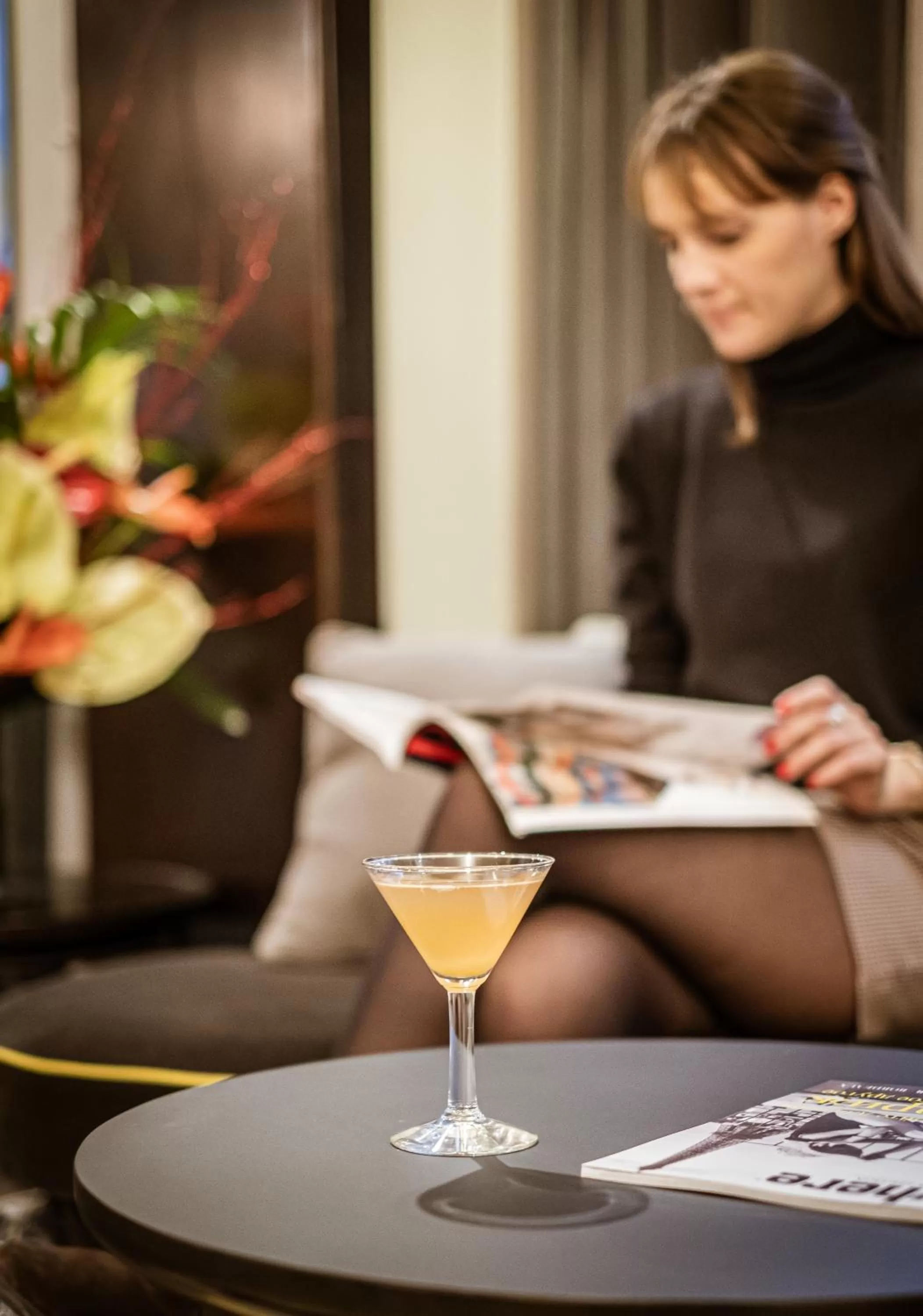 Lounge or bar in Hôtel Le Marquis by Inwood Hotels