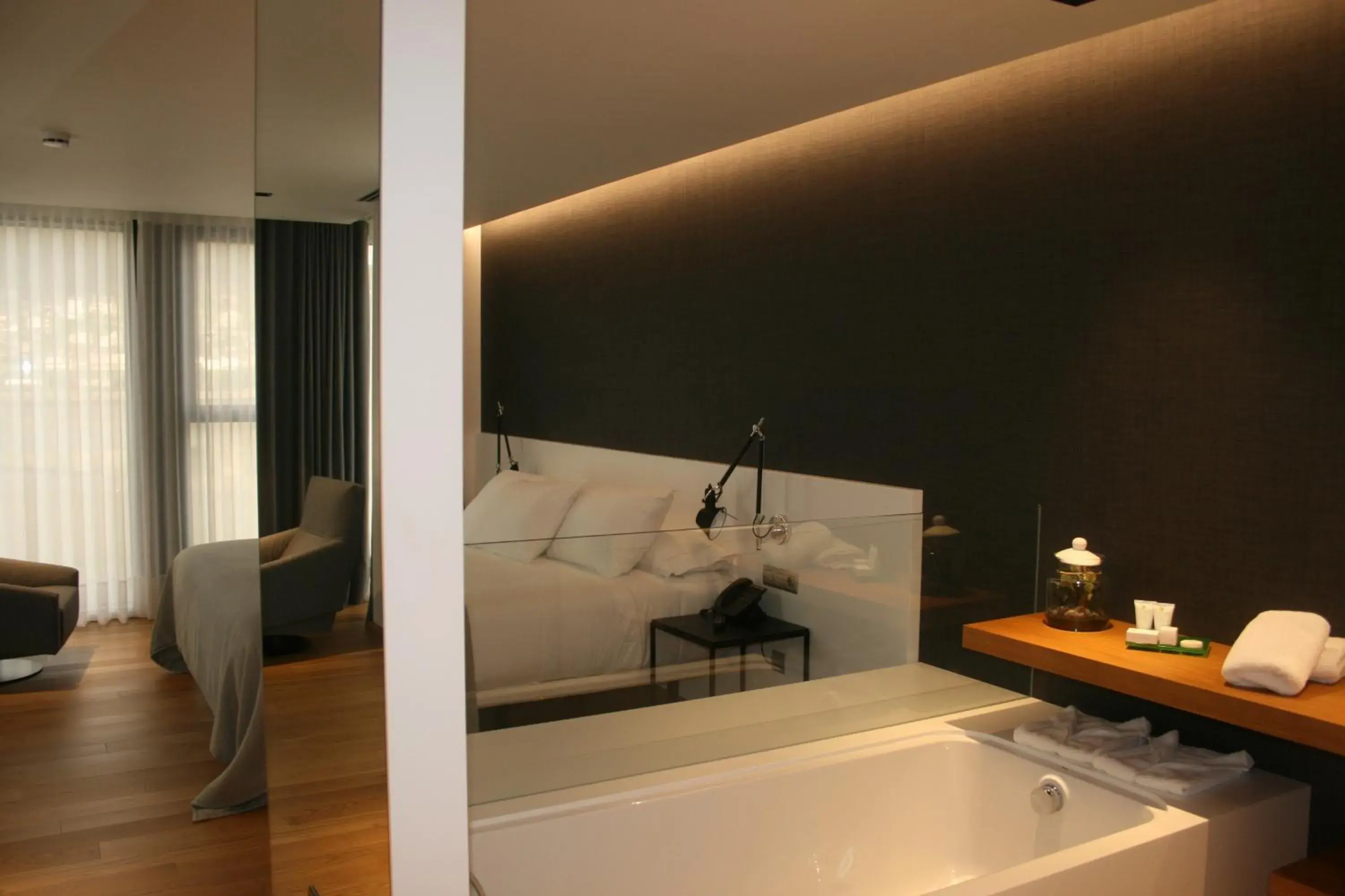 Decorative detail, Bathroom in Viveiro Urban Hotel