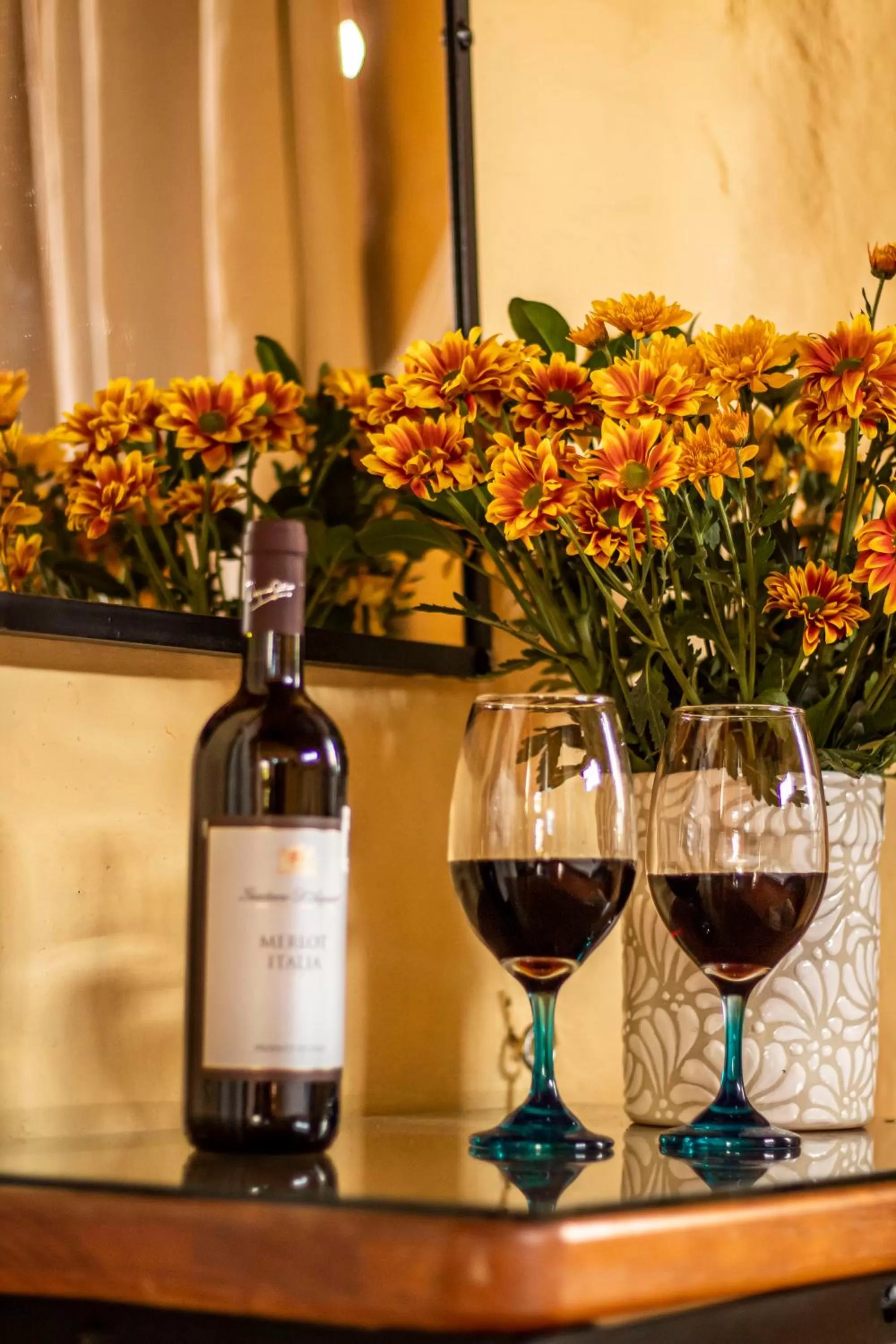 Alcoholic drinks in Valle Místico Hotel Boutique