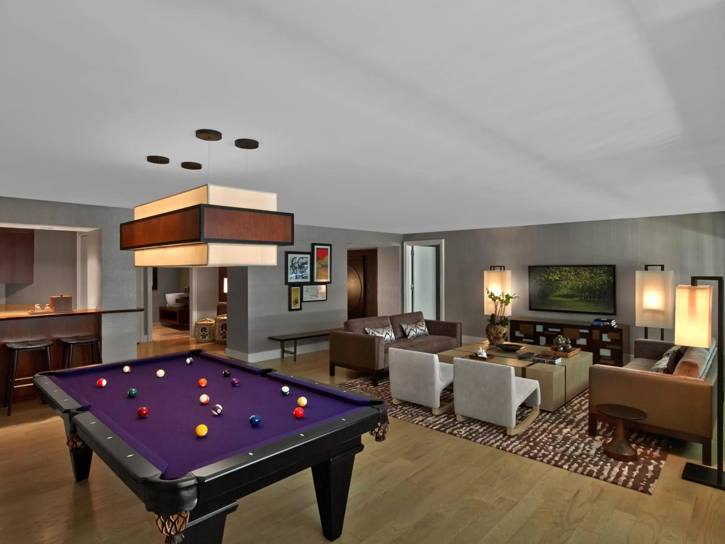 Game Room, Billiards in Nobu Hotel at Caesars Palace