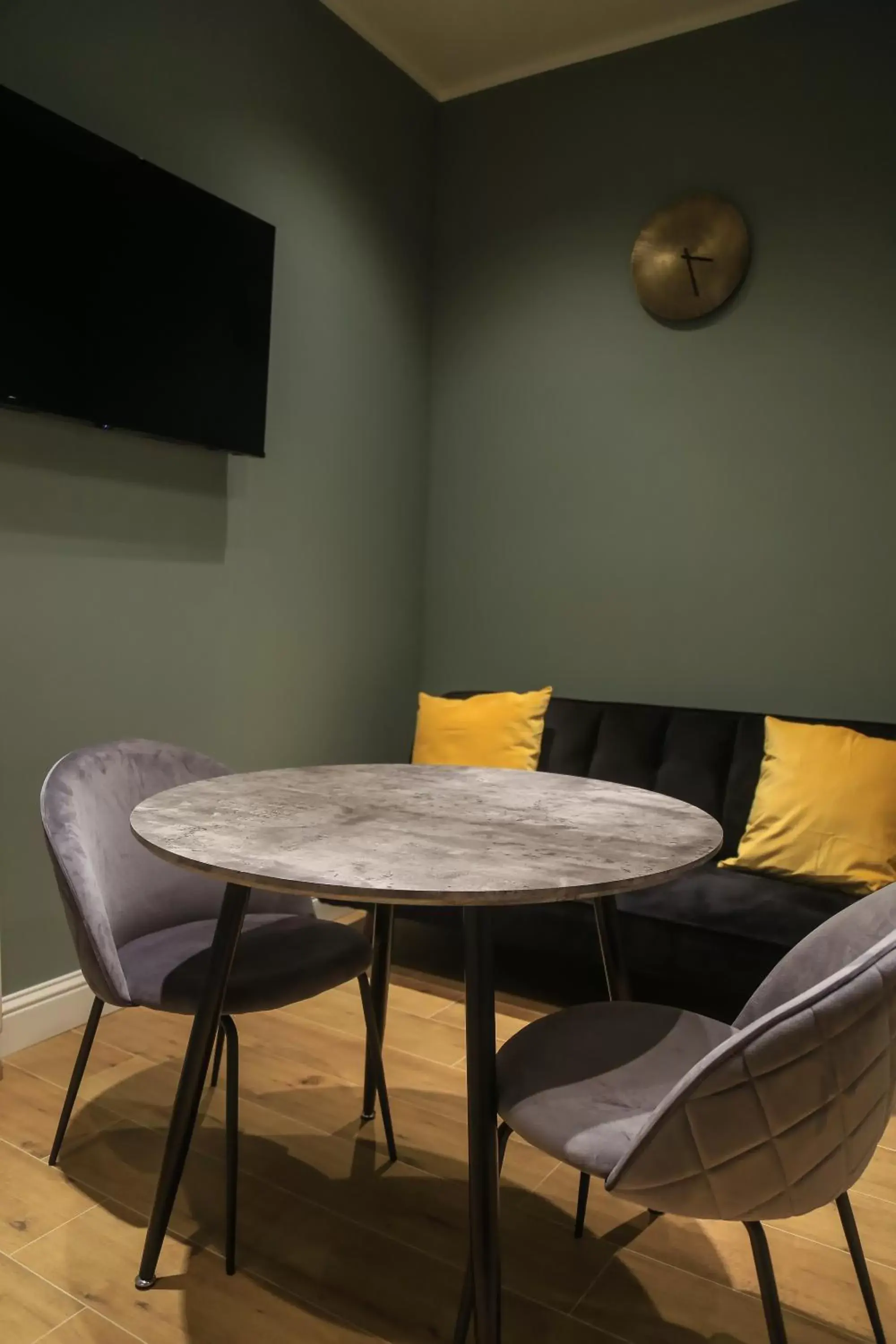 Living room, Dining Area in Krysos Luxury Rooms