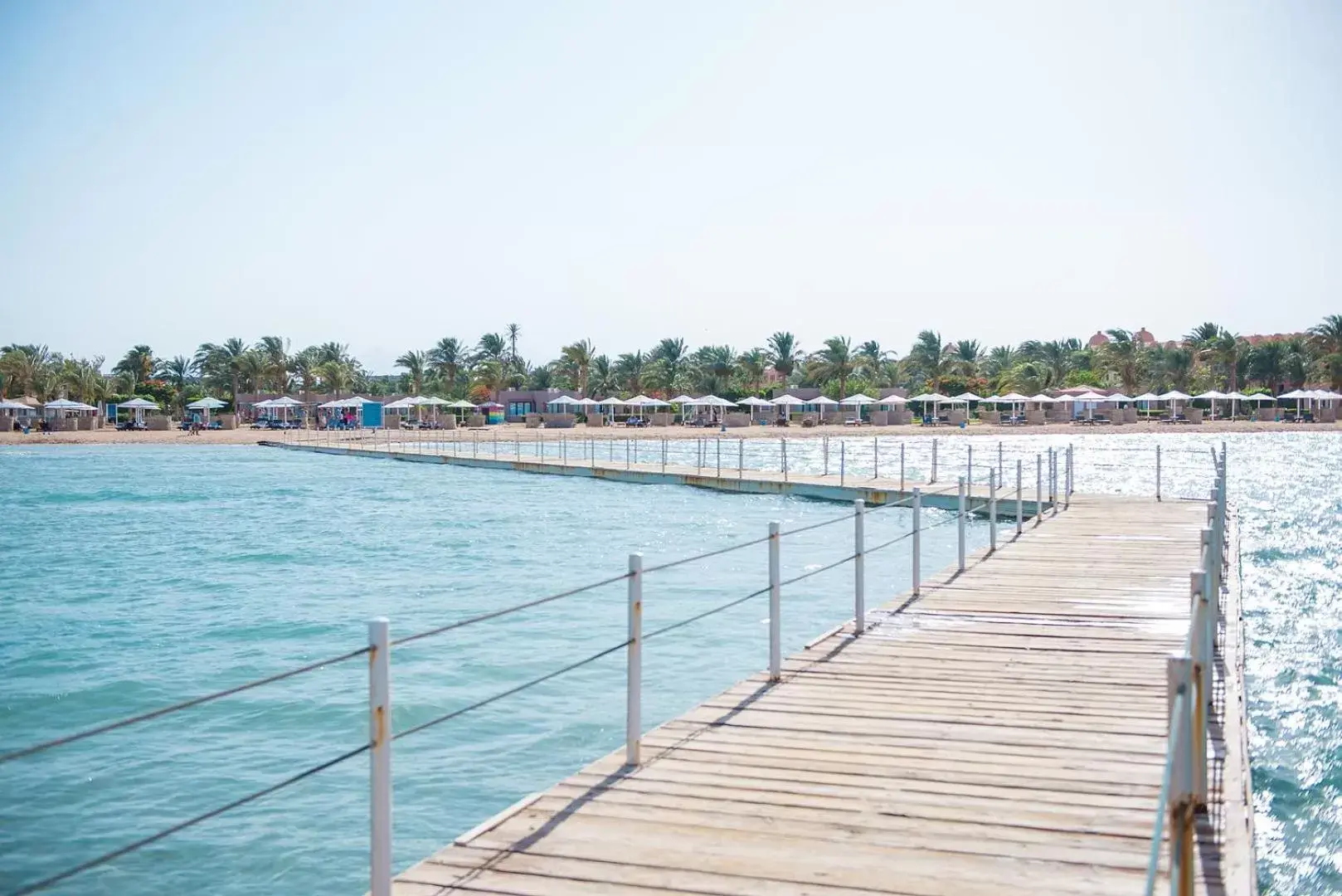 Beach in Pharaoh Azur Resort