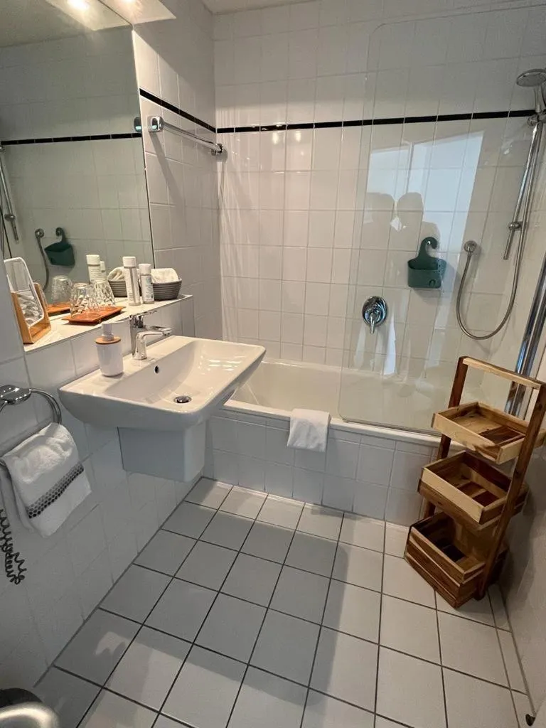 Shower in Hotel Bremer