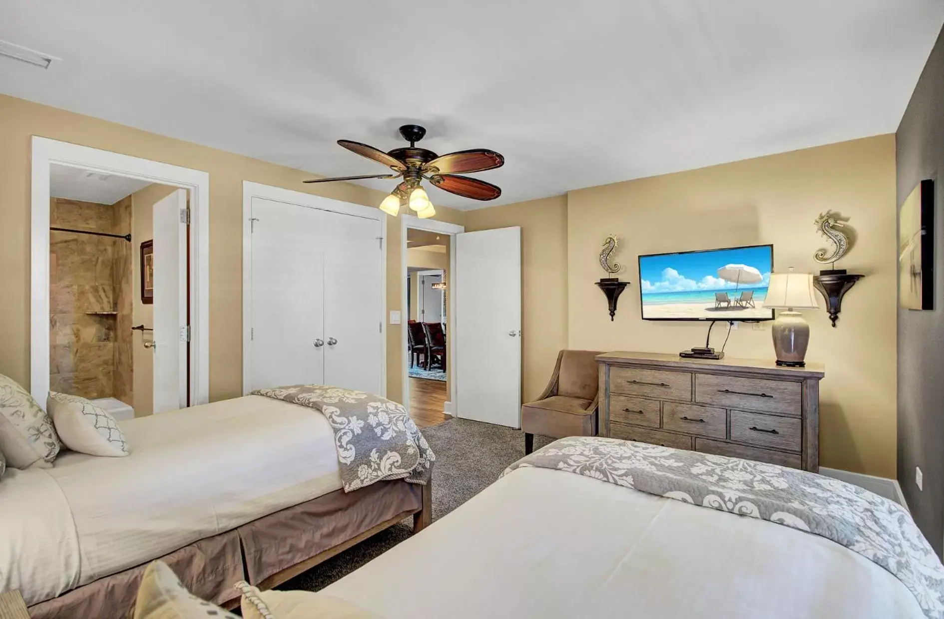 Bed in Wild Dunes Resort - Vacation Rentals