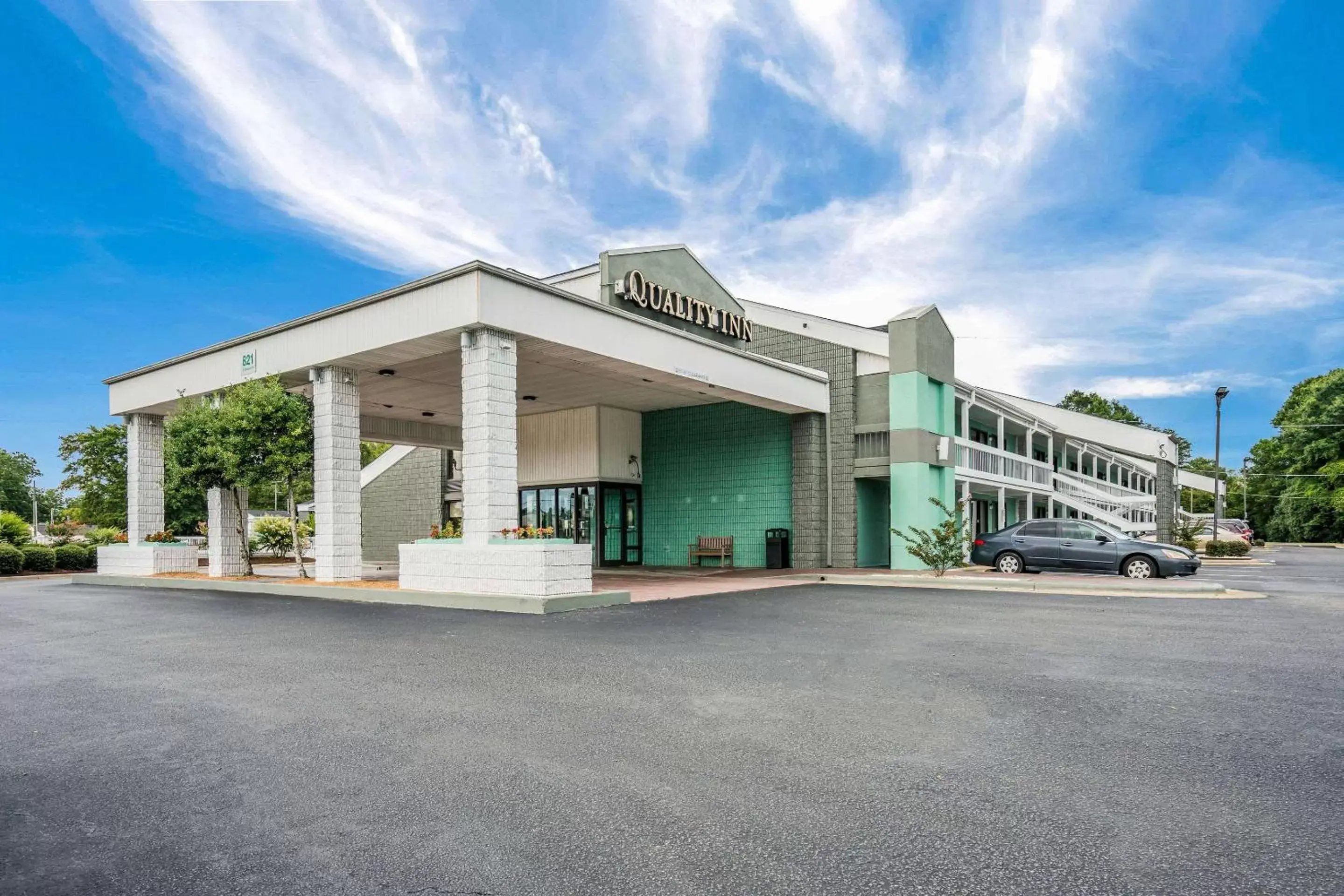 Property building in Quality Inn Greenville near University