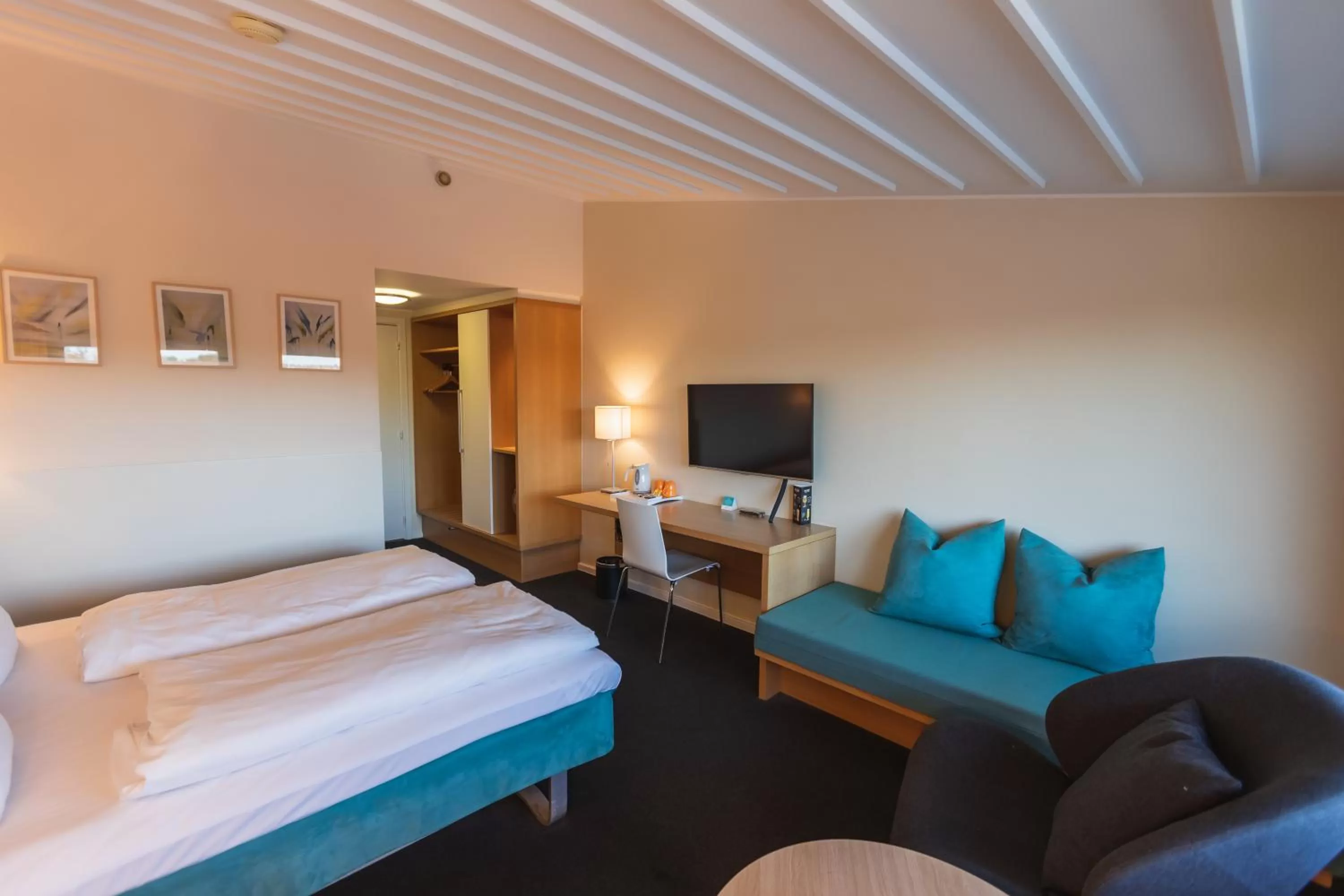 Bed in Hotel Sonderborg Strand