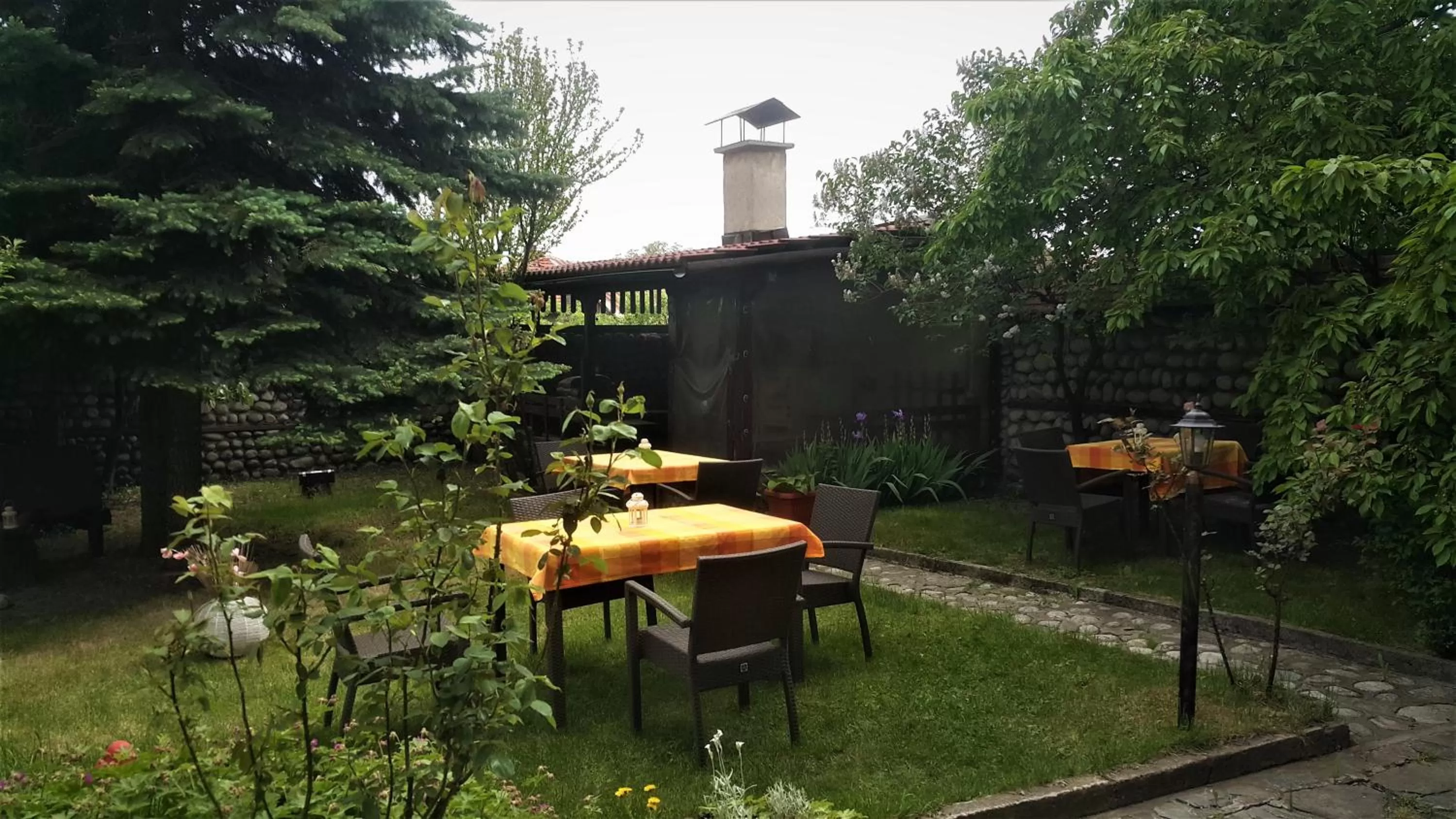 Patio in Aneli Hotel