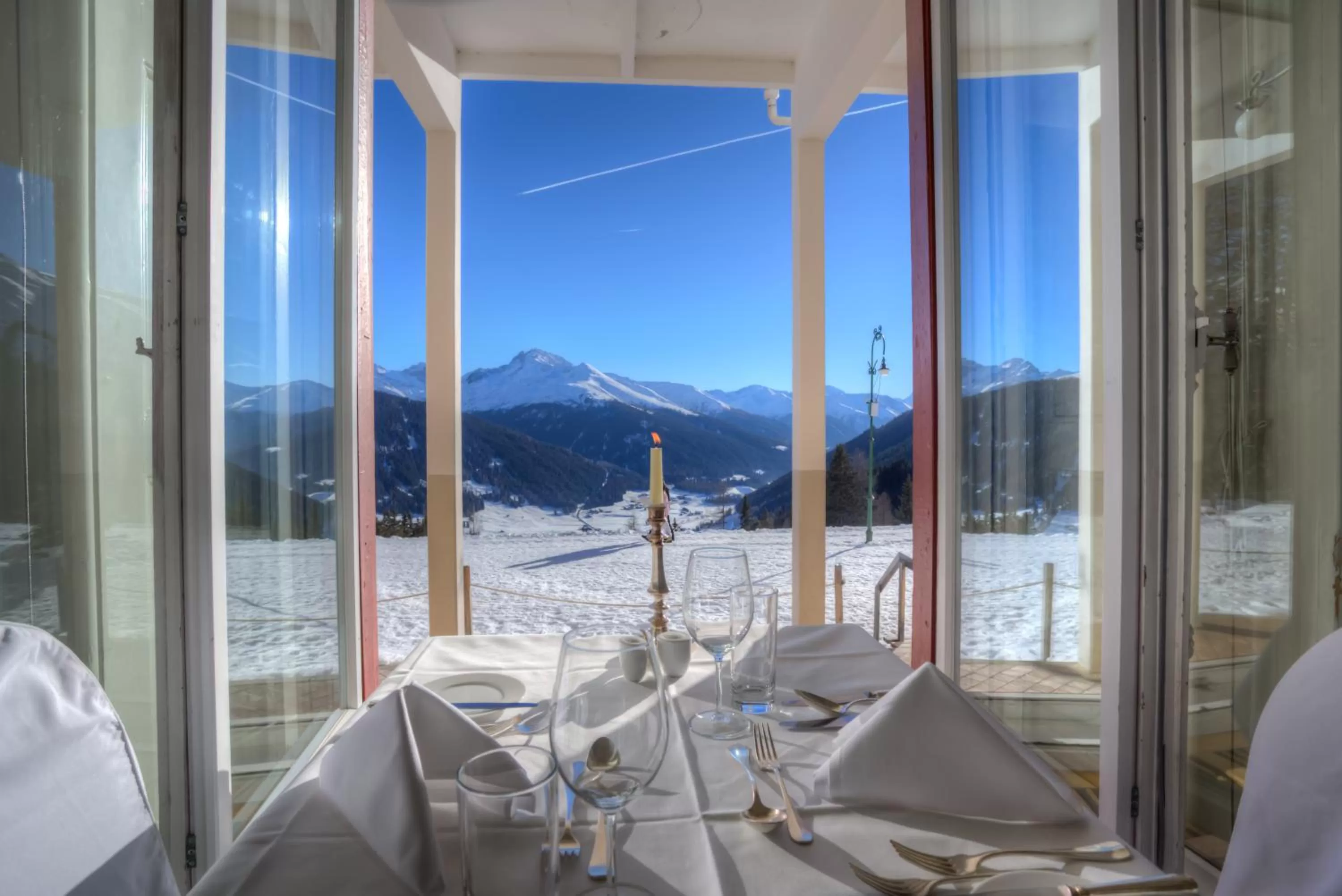 Restaurant/places to eat in Schatzalp Hotel