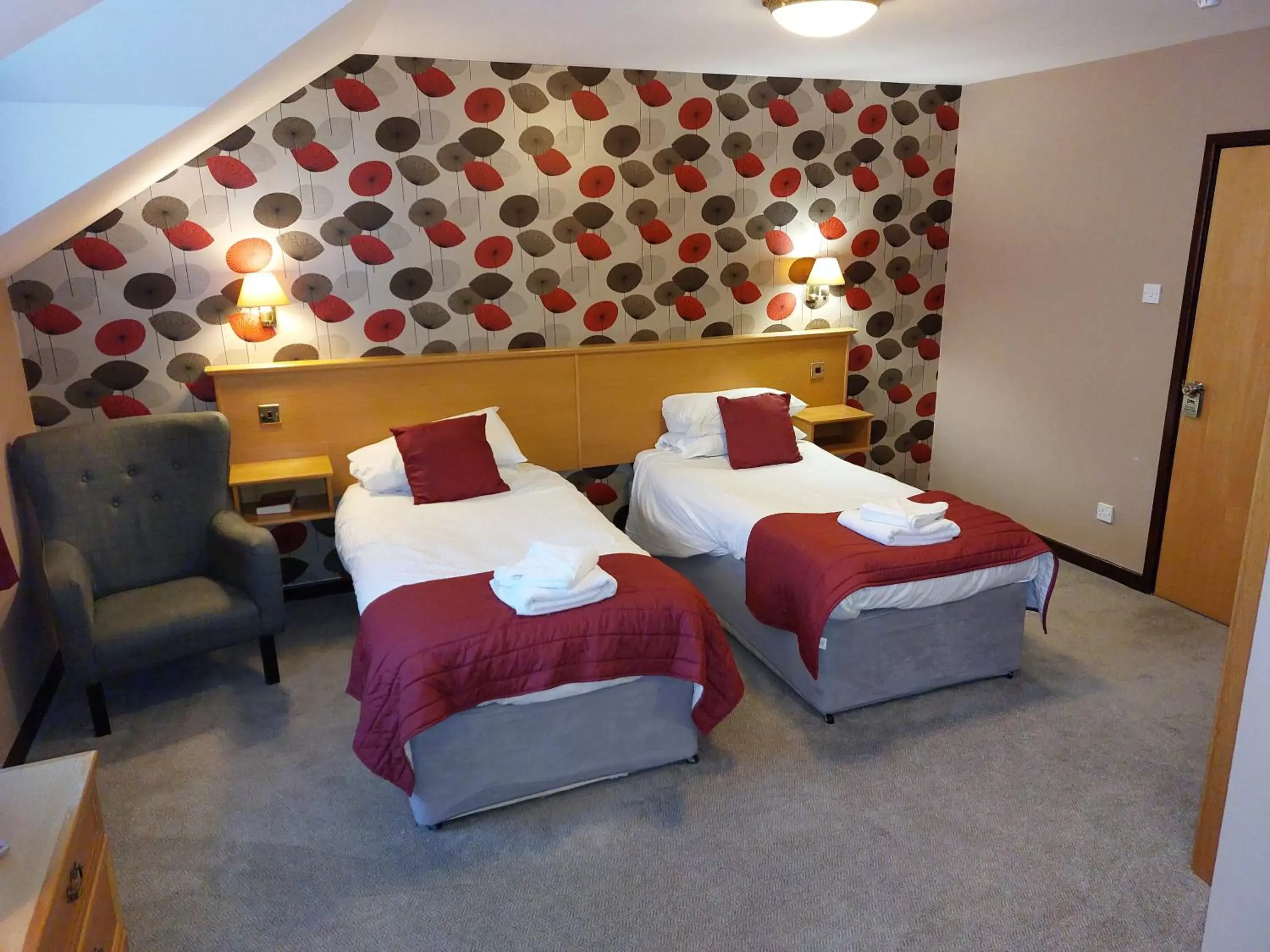 Bed in County Lodge & Brasserie