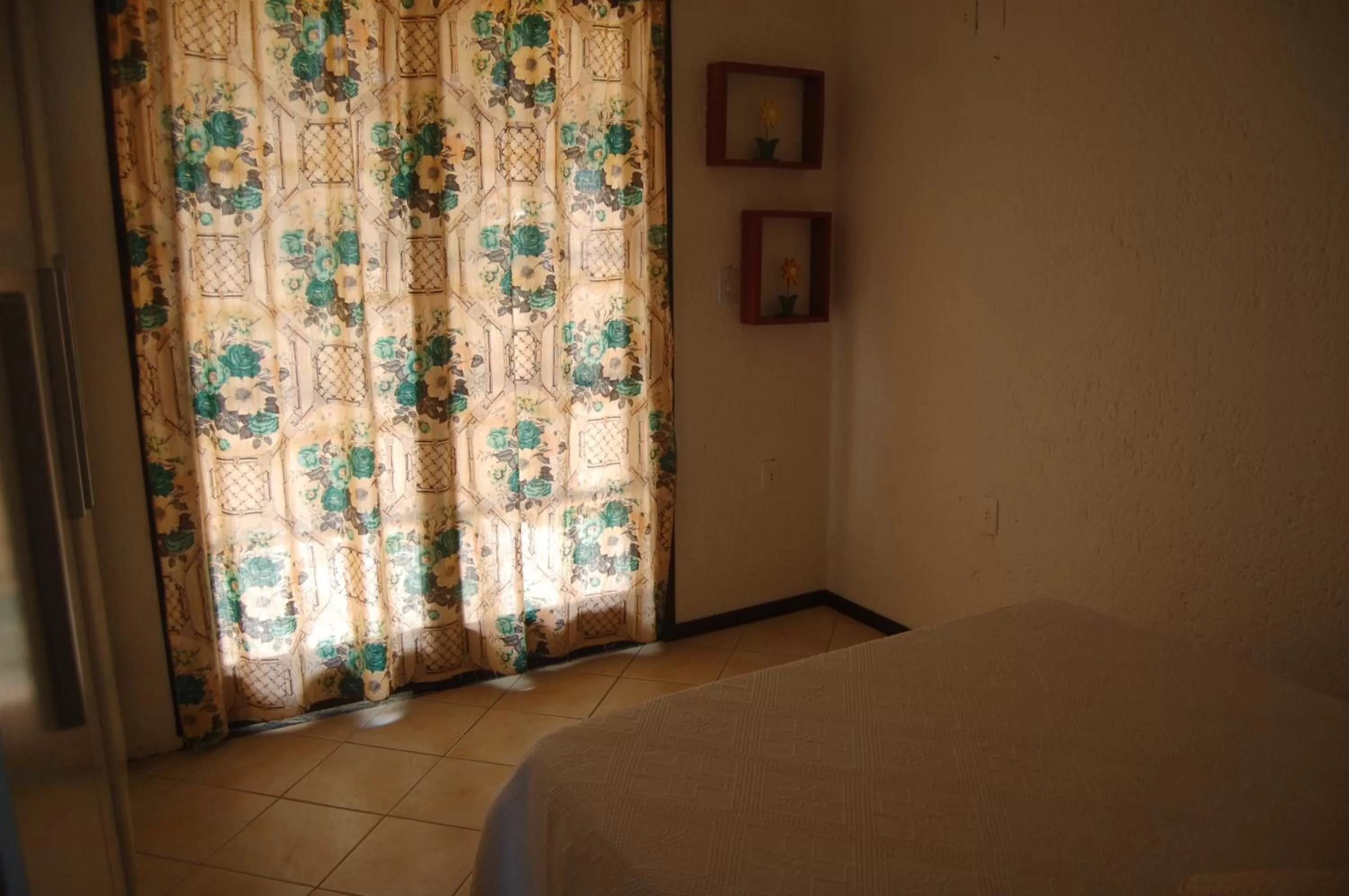 Bed in Pousada Santa Genoveva campeche